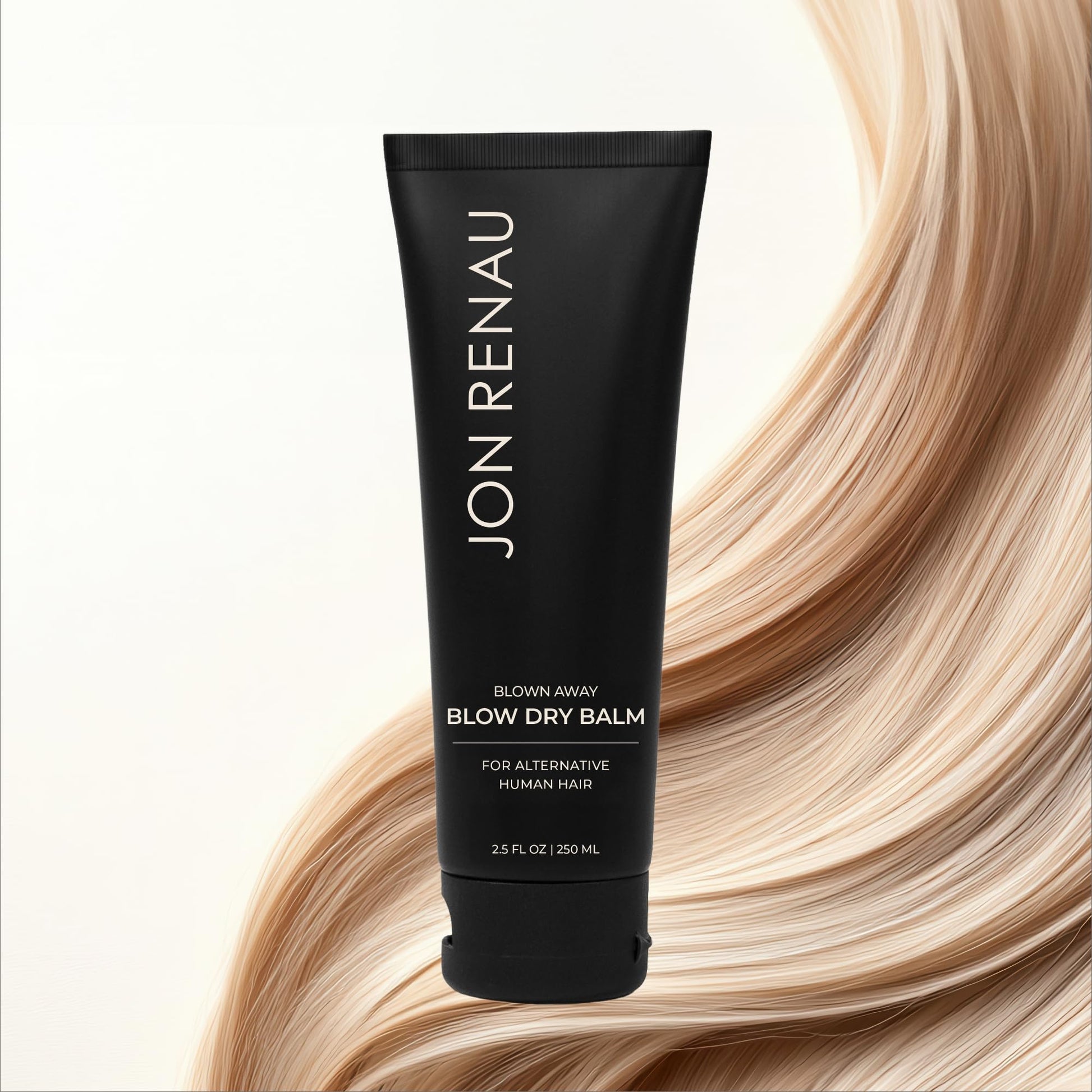 Jon Renau Blown Away Blow Dry Balm for Human Hair Wigs, Shine Enhancing Styling Balm with UV and Color Protection, Lightweight Blow Dry Balm for Human Hair Toppers and Extensions, 2.5 Oz Jon RenauAu supplements