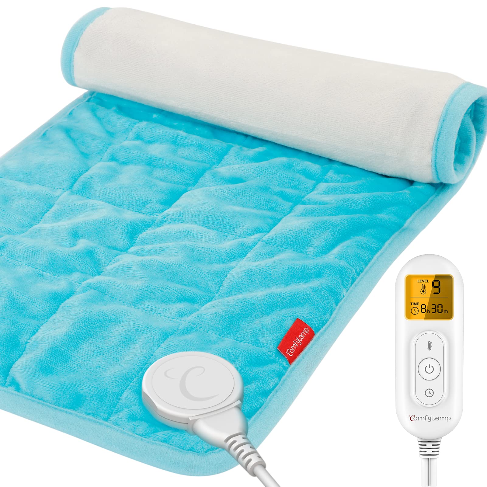 Comfytemp Weighted Heating Pad for Back Pain Relief, FSA/HSA Eligible 2.2lb Electric Heating ComfytempAu supplements