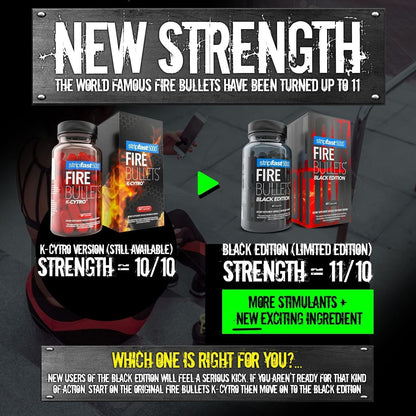 stripfast5000 Fire Bullets Max Strength Black Edition for Women and Men stripfast5000US supplements