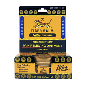 Tiger Balm Pain Relieving Ultra Strength, 10g – Soothing & Ultra Strength Muscle Rub Ointment – Non-Staining Sports Muscle Rub Tiger BalmAu supplements