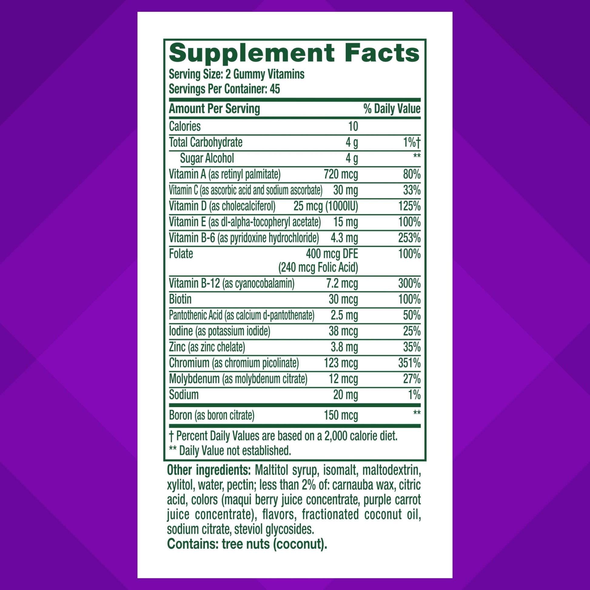 vitafusion Sugar Free Men’s Multi Daily Gummy Multivitamins, Supports Energy Metabolism, Muscle and Immune Health VitafusionAu supplements
