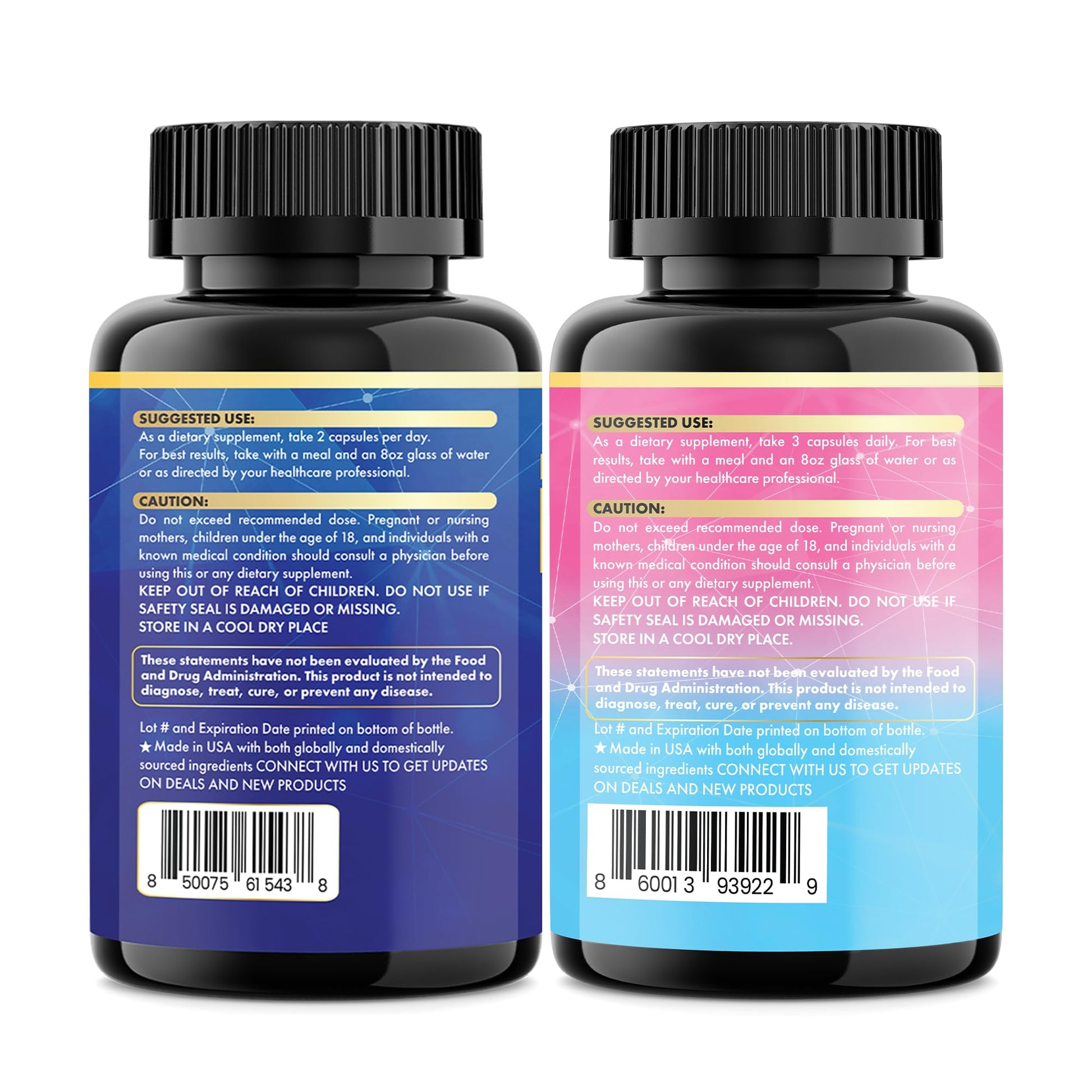 Parrox Forever Young Set with Liposomal NAD, Nicotinamide Riboside, Magnesium, Resveratrol, Lion's Mane, Collagen Peptides Types I, II, III, V and X, Biotin & Keratin, Hyaluronic Acid, Zinc, Quercetin ParroxAu supplements