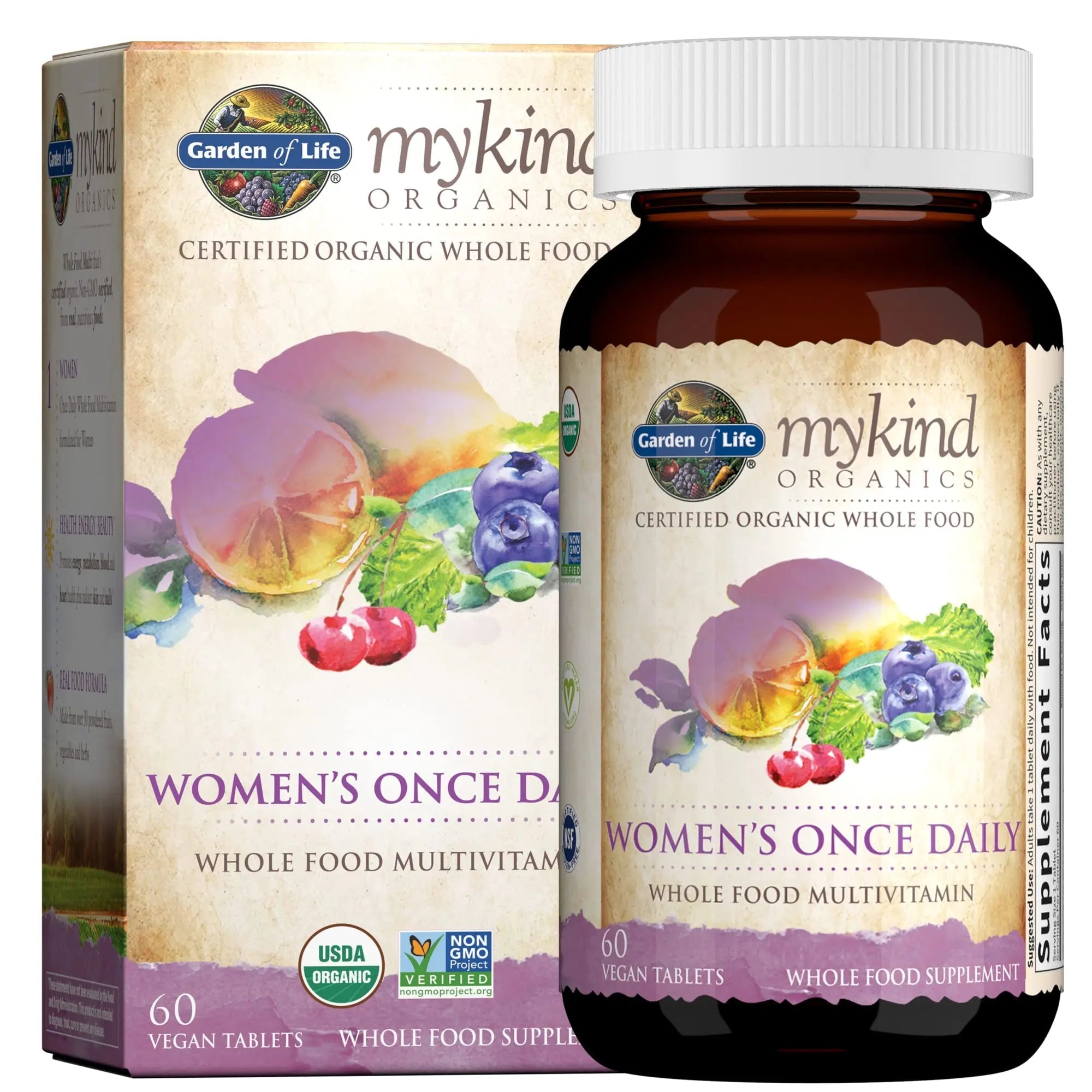 Garden of Life Women's Multivitamin and Zinc Supplement Bundle (2 Items) Garden of LifeAu supplements