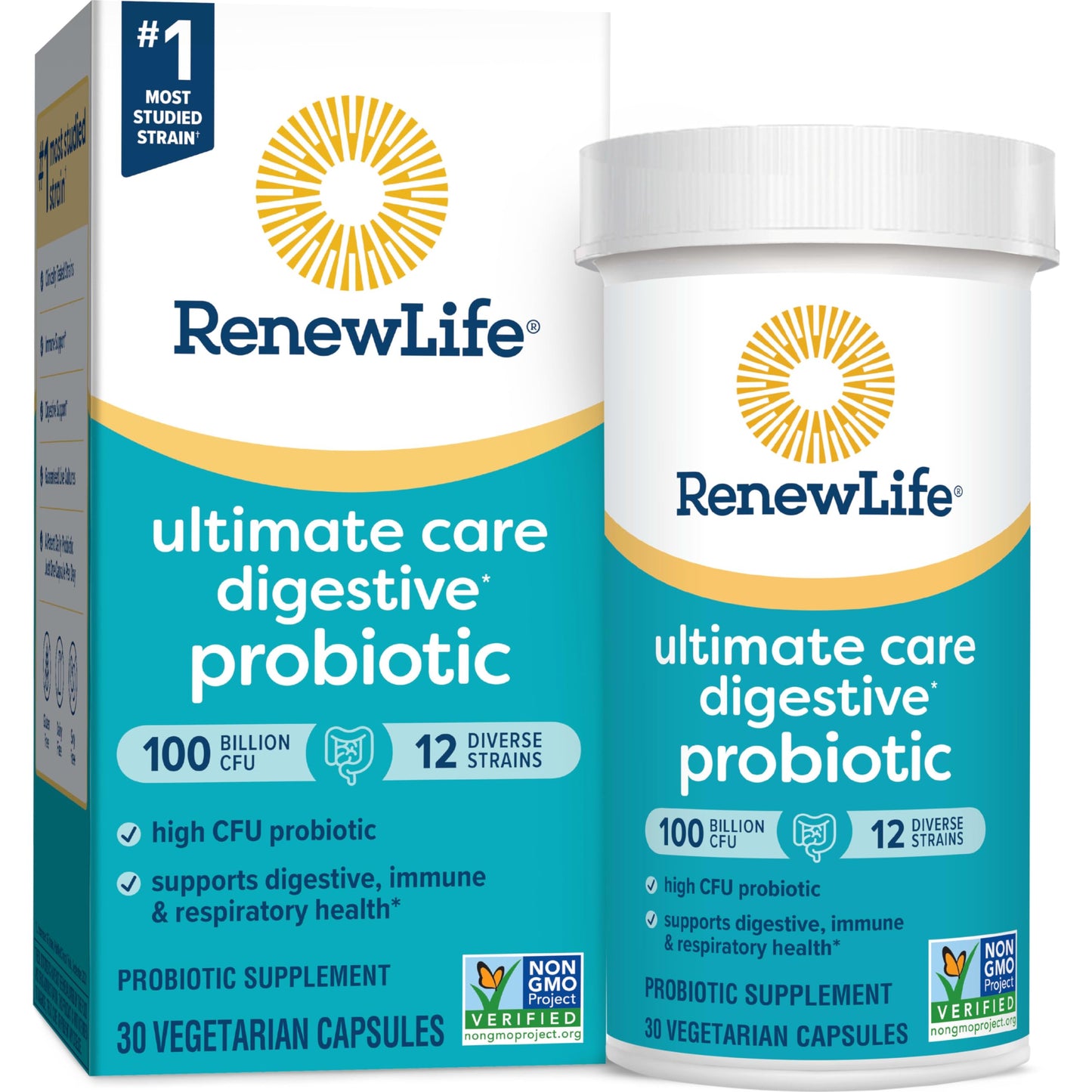 Renew Life Women's Probiotic Capsules, Supports Vaginal, Urinary, Digestive & Ultimate Renew LifeUS supplements