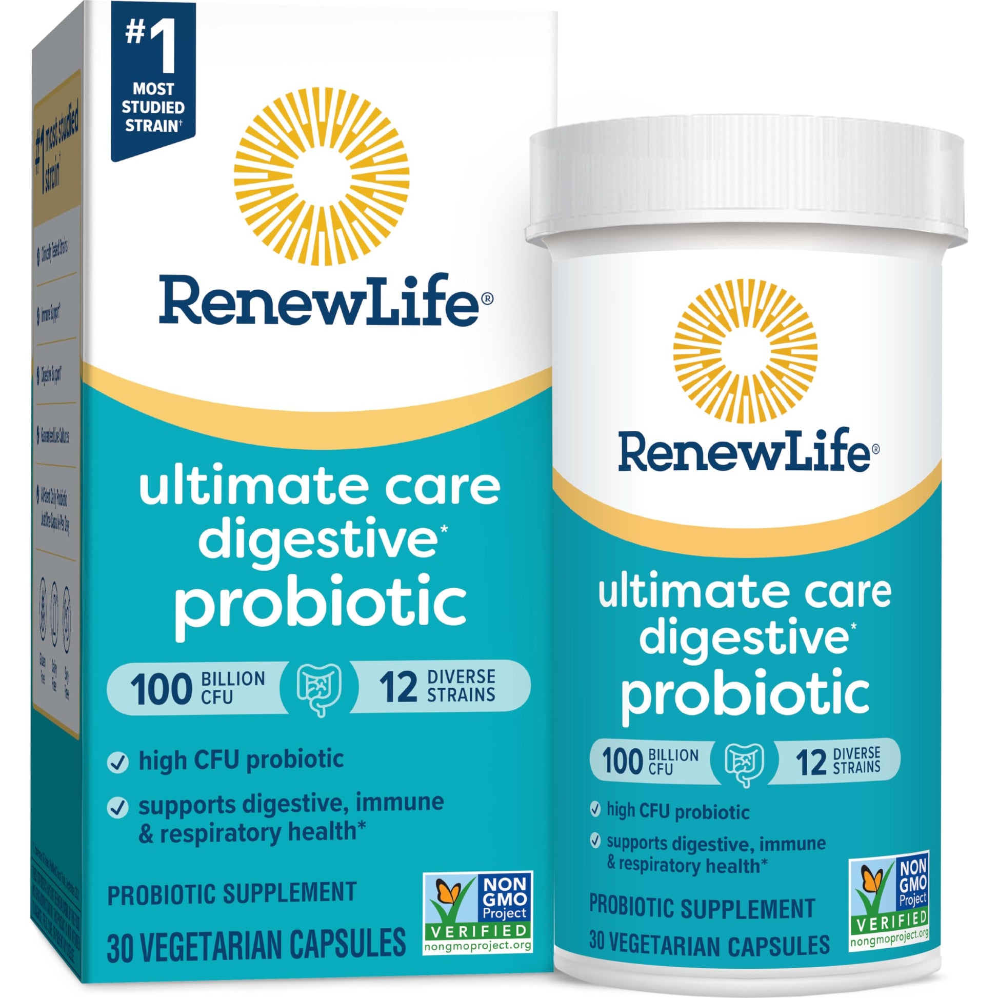 Renew Life Women's Probiotic Capsules, Supports Vaginal, Urinary, Digestive & Ultimate Renew LifeUS supplements