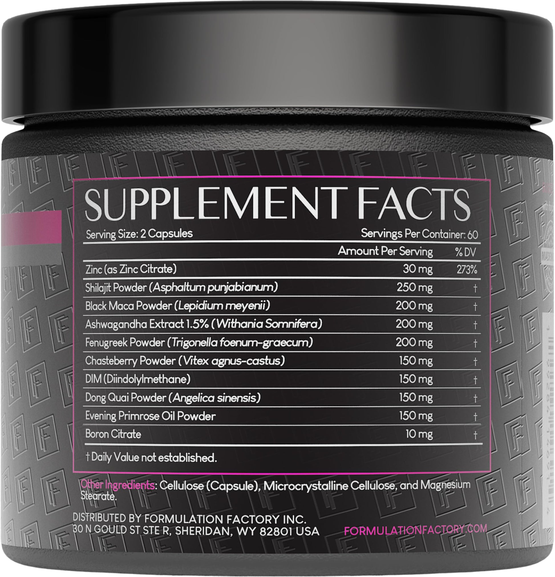 Formulation Factory She's Obsessed: 10-in-1 Hormone Balance Maximizer with Shilajit, Maca, Ashwagandha, DIM, Dong Quai, Zinc & More for Vitality & Balance – 120 Capsules 2 Months Formulation FactoryAu supplements