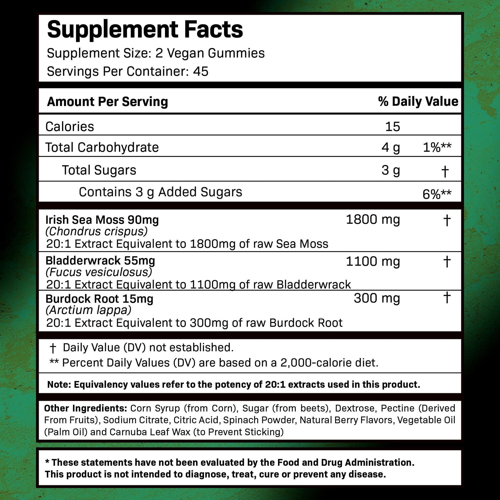 WELLNESS LABSRX Sea Moss Gummies, 3200mg Irish Sea Moss Mixed Berry Flavor with Maximum Potency Bladderwrack and Burdock Root - Supports Skin, Energy and Immunity - 90 Count WELLNESS LABSRXAu supplements