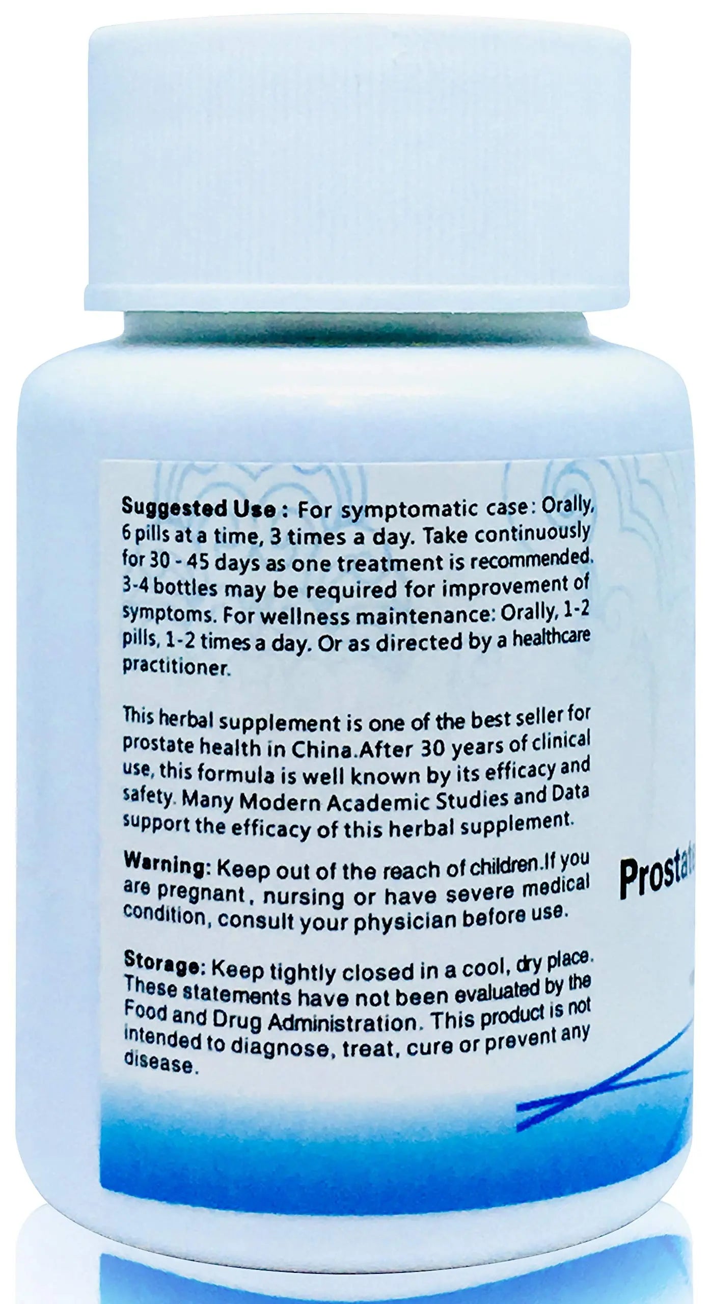 Kangyacare Prostate Cleanse Herbal Pill -Qian Lie Tong Pian 前列通片 - Reduce Prostate Discomfort - Help Frequent Urination -Improve Men’s Urinary Tract Health - 180 Ct (1) KangyacareAu supplements