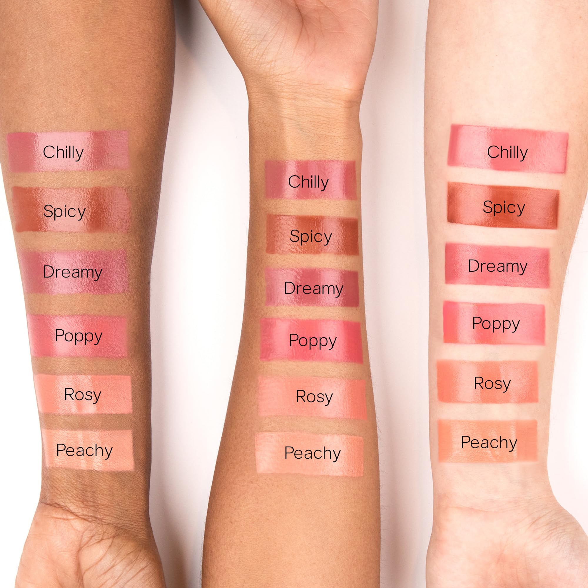 Saie Dew Liquid Blush for Cheeks - Hydrating Cream Blush Stick with a Blendable + Buildable Formula - Skincare Infused Dewy Cheek Tint for a Natural Flush - Glowy Makeup Essential - Spicy (.40 oz) SaieAu supplements