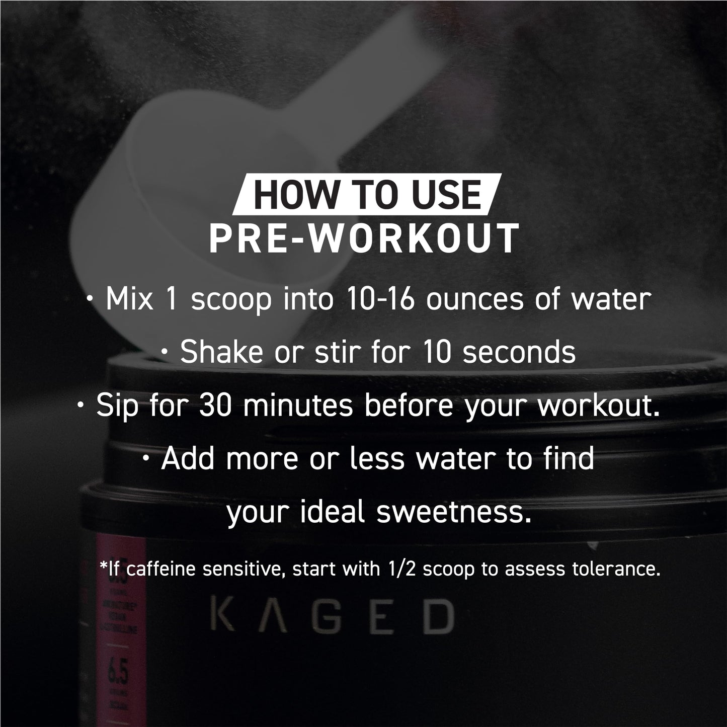 Kaged Stimulant Free Pre Workout Powder | Fruit Punch | Pre-Kaged | Formulated with Creatine, Beta Alanine | No Jitters | 20 Servings KagedUS supplements
