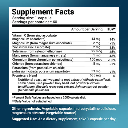 Dr. Berg Adrenal & Cortisol Supplement New Formula - Adrenal Supplement & Cortisol Dr. Berg NutritionalsUS supplements