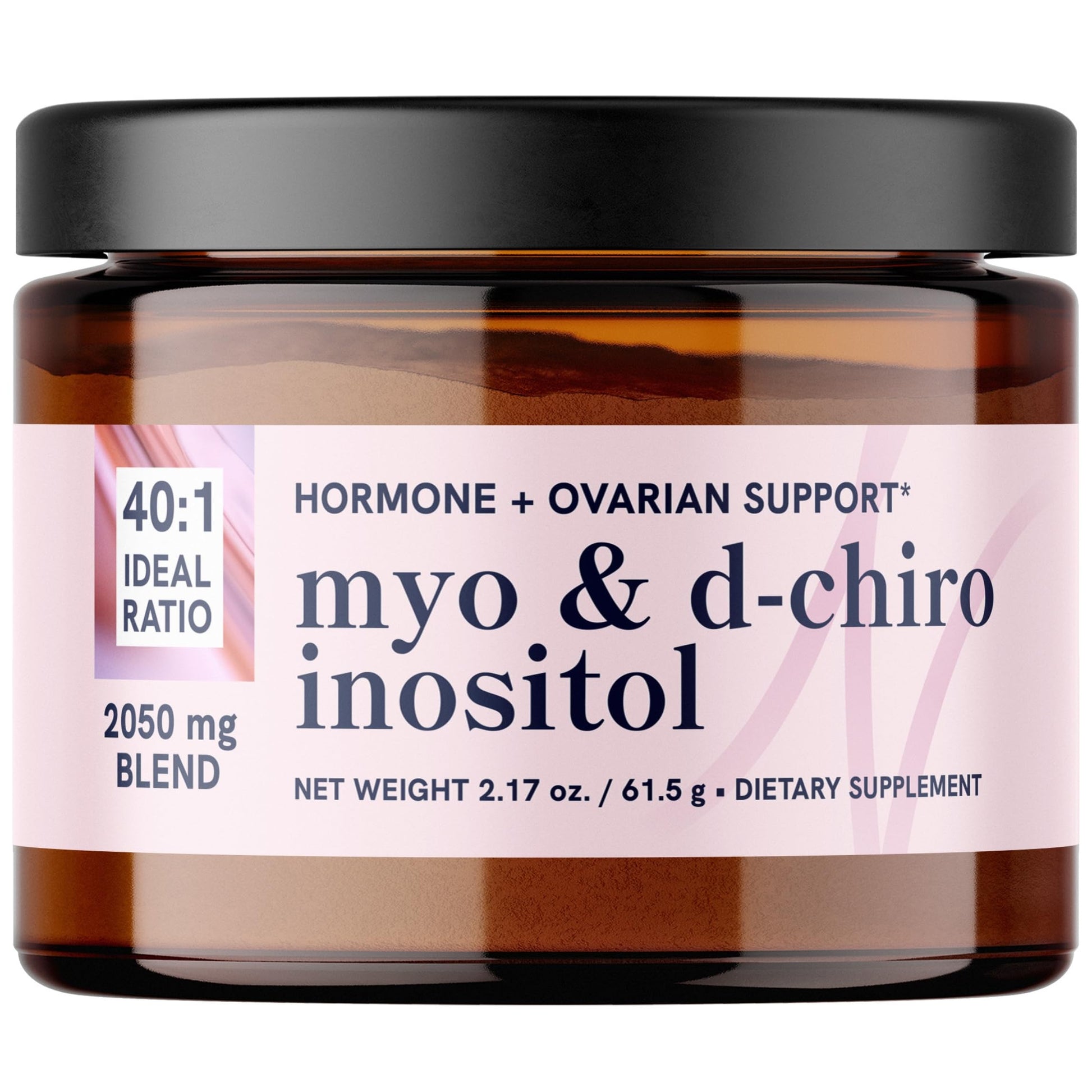 Myo-Inositol & D-Chiro Inositol Powder | Hormone Balance for Women | Ideal 40:1 Ratio | Myo 2000mg, D Chiro 50mg | Regulate Menstrual Cycle and Support Ovarian Health | 30 Servings, 2.17 oz. SMNutritionAu supplements