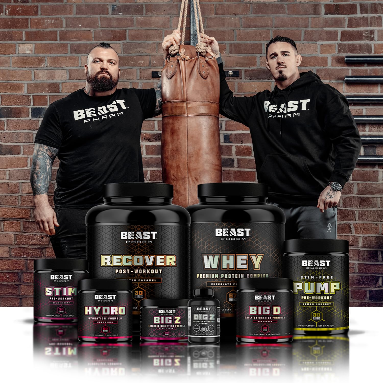 Beast Pharm | WHEY Protein Powder | 2.01kg/67 Servings | Vanilla Ice Cream Beast PharmAu supplements