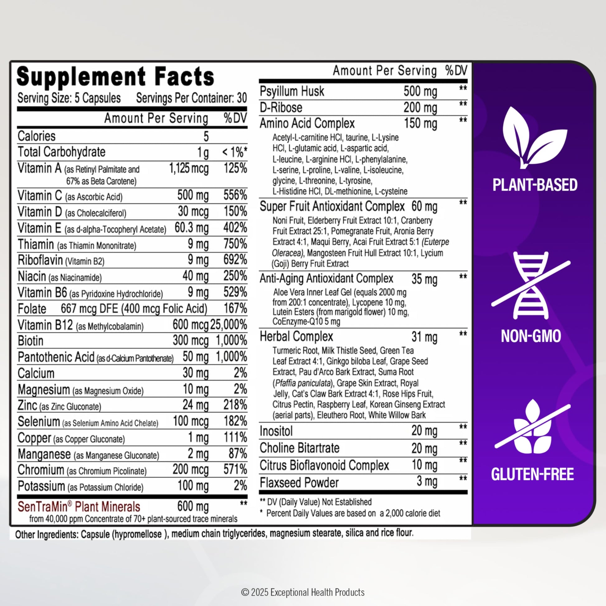 Immuno 150, Immune Support Supplement, Packed with 70 Plant Minerals, 13 Essential Vitamins and 68 Additional Nutrients-150 Vegetable Capsules- Immune Boost for All Age Groups Immuno 150Au supplements