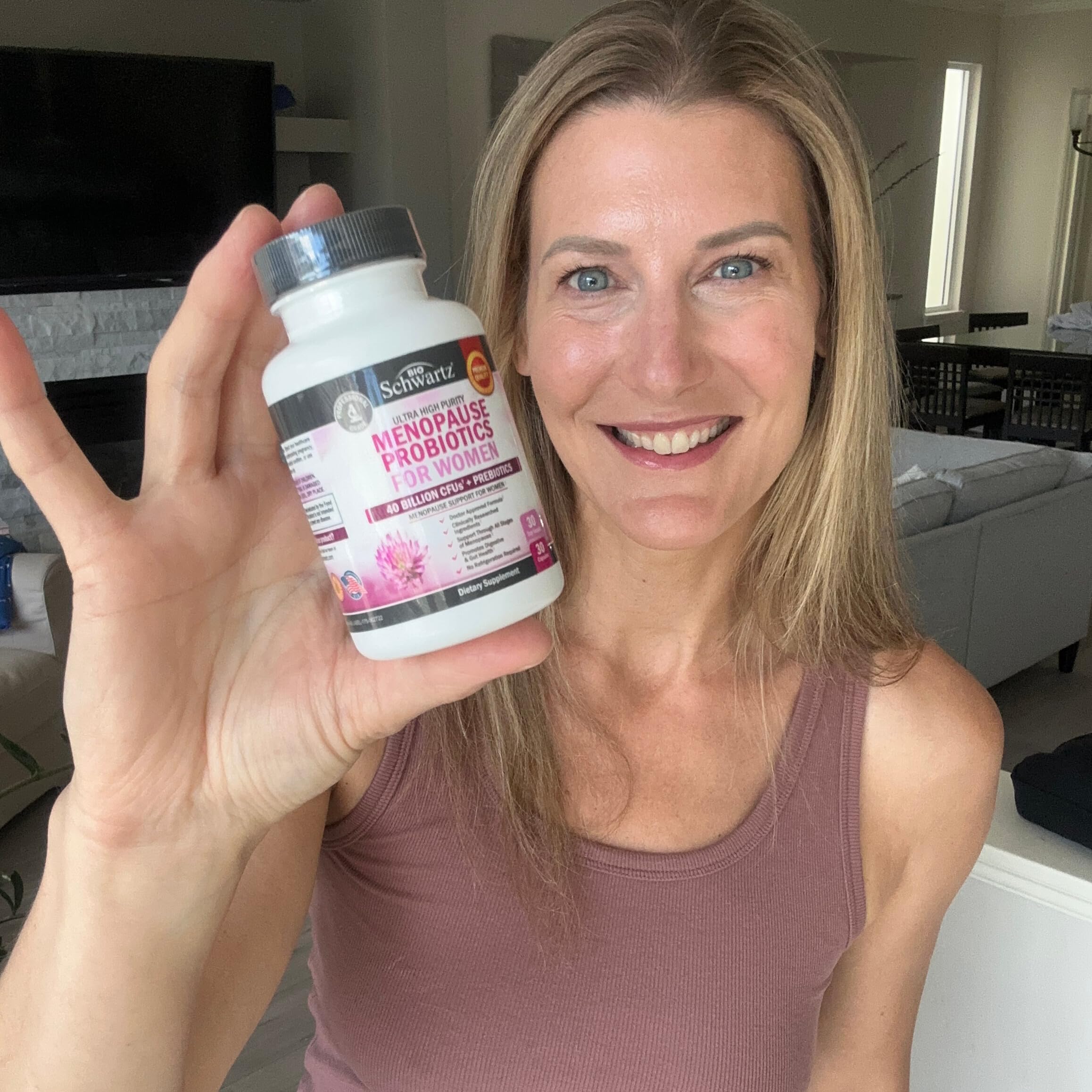Menopause Support Probiotics for Women - Hot Flashes Night Sweats Mood Swings BioSchwartzAu supplements
