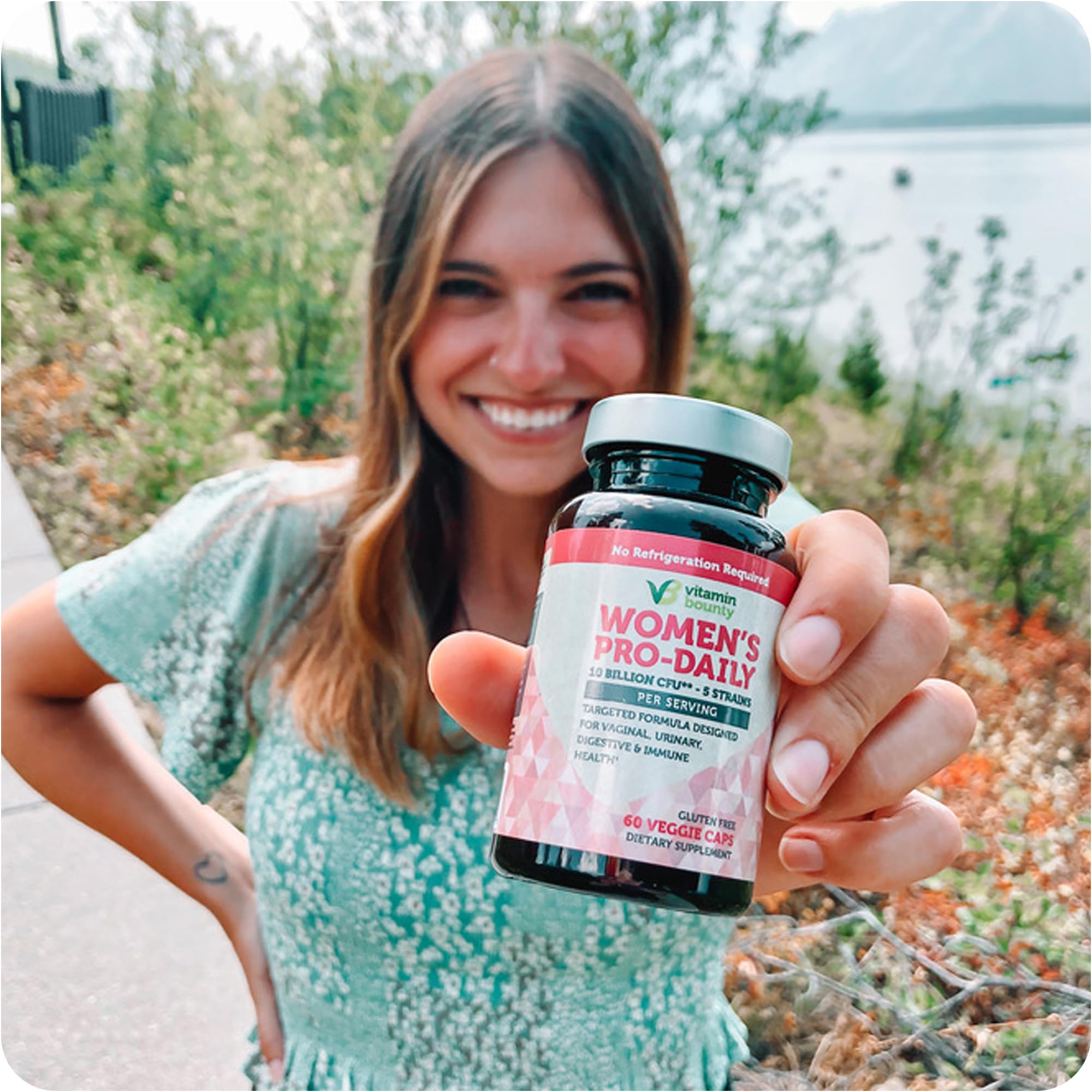 Vitamin Bounty Women's Pro Daily - Vaginal Probiotic & Prebiotic & pH Balance, Probiotics Vitamin BountyAu supplements