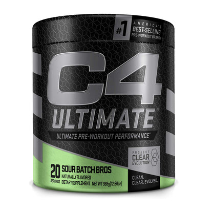 Cellucor C4 Ultimate Pre Workout Powder Sour Batch Bros - Sugar Free Preworkout Energy CellucorUS supplements