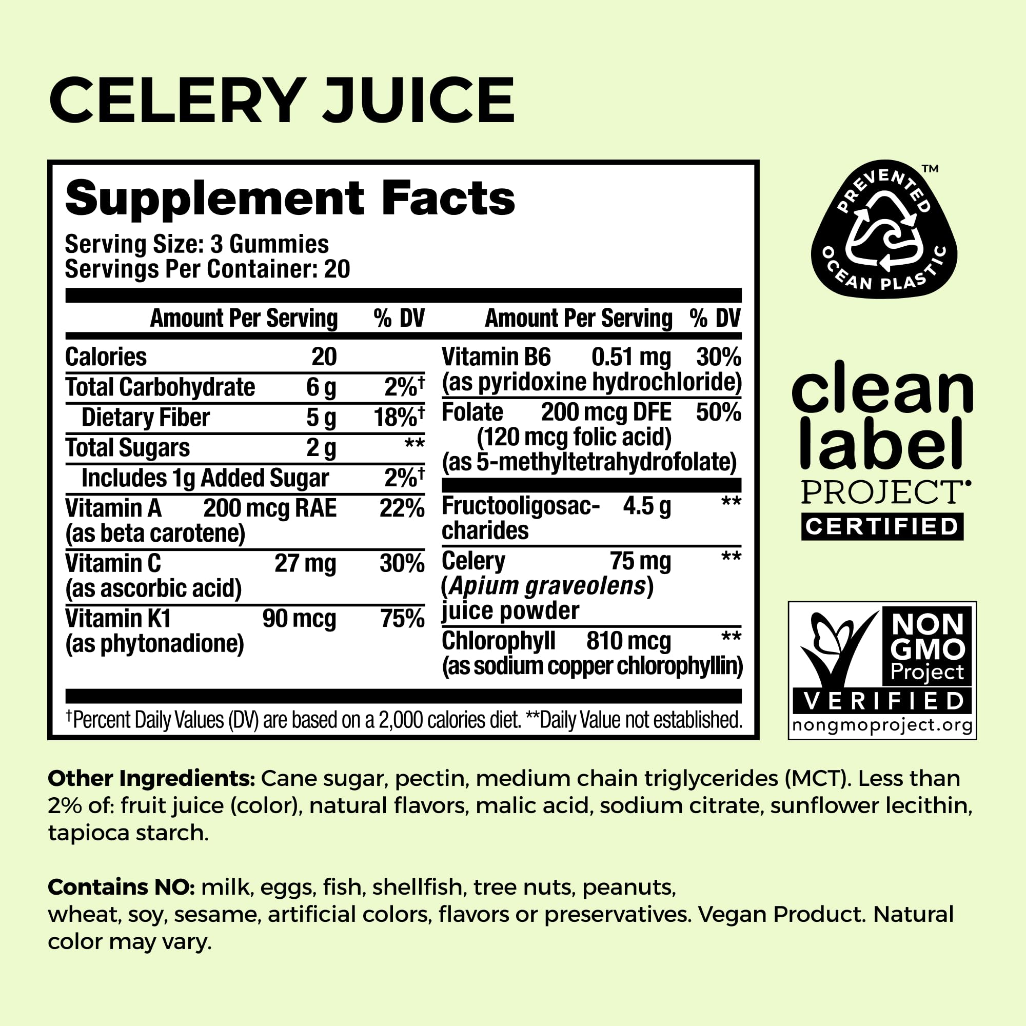 HUM Celery Juice Fiber Gummies for Adults, First Prebiotic Celery Juice Gummy, Gluten Free Fiber Supplement Supports Detoxification, Gut Health, Greens Gummies, Chlorophyll & Prebiotic Fiber, 60 Count HUMAu supplements