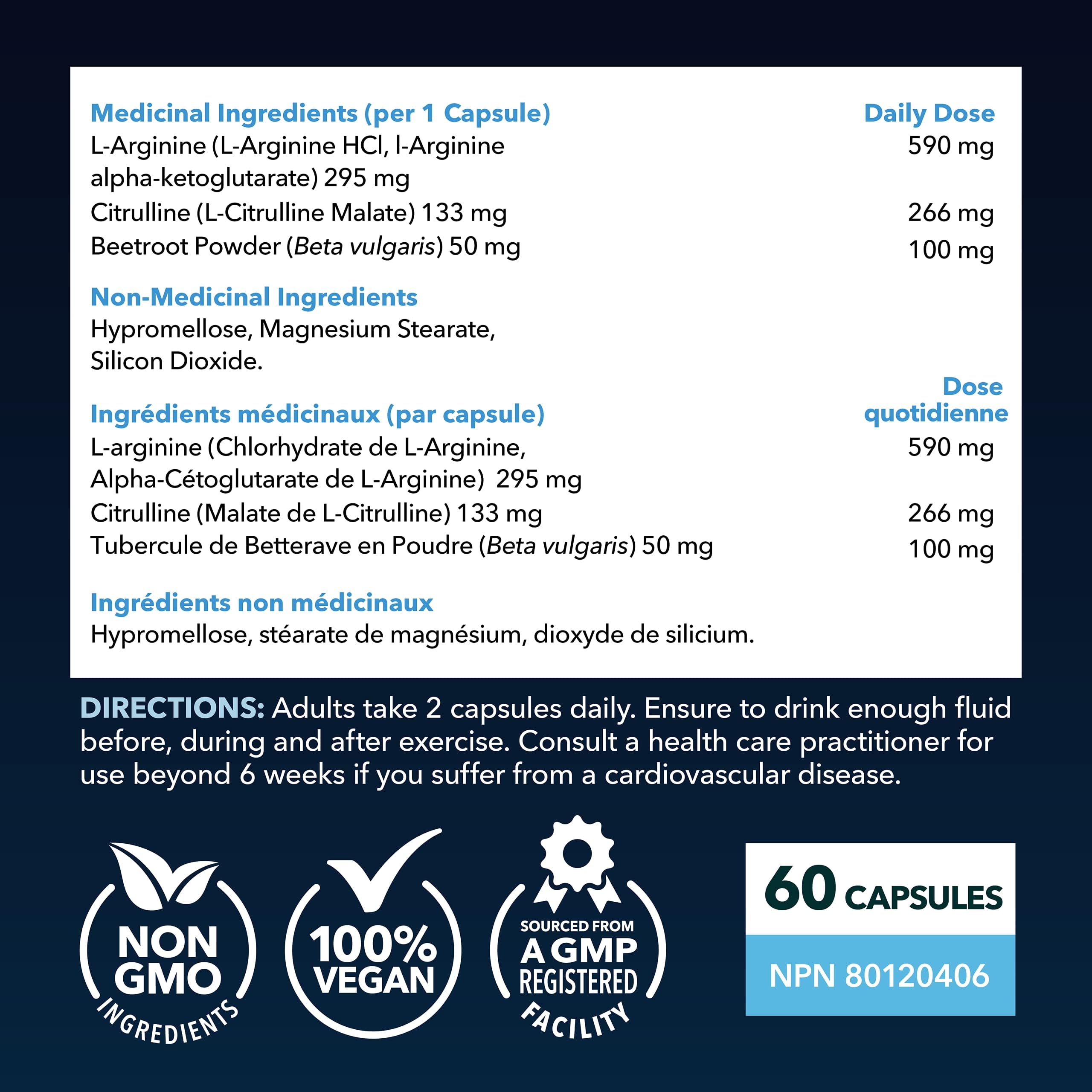 Extra Strength L Arginine - 1200mg Nitric Oxide Supplement for Muscle HAVASU NUTRITIONUS supplements