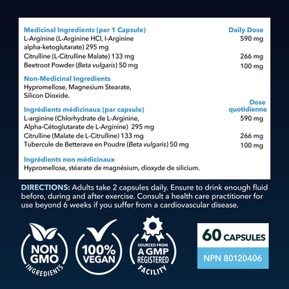 Extra Strength L Arginine - 1200mg Nitric Oxide Supplement for Muscle HAVASU NUTRITIONUS supplements