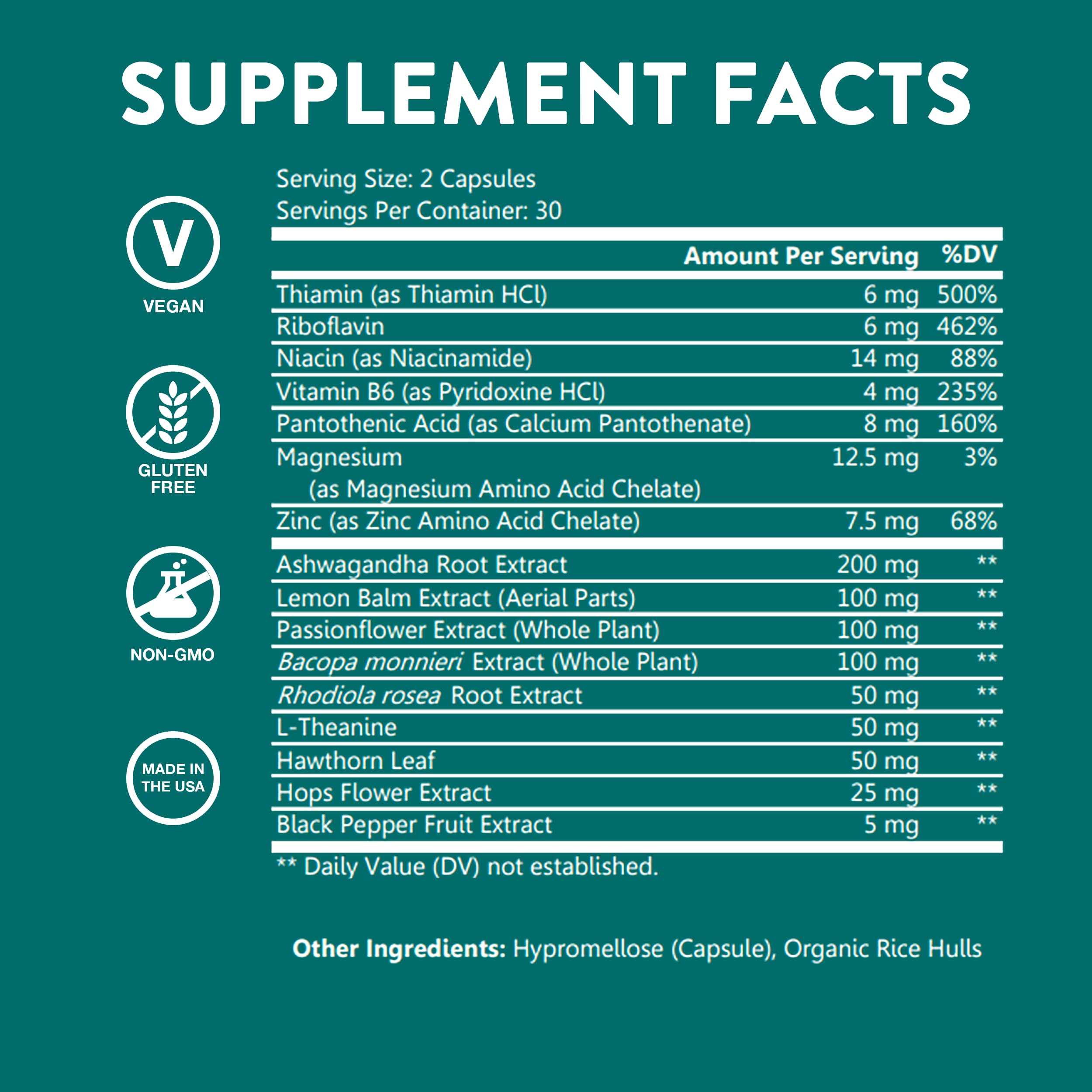 WellPath Zen Stress Relief Supplement + Mood Support | Calm, Stress & Energy Support | Ashwagandha Root, Rhodiola Rosea, L-Theanine, Lemon Balm | Herbal Capsules, 60 Ct WellPathAu supplements