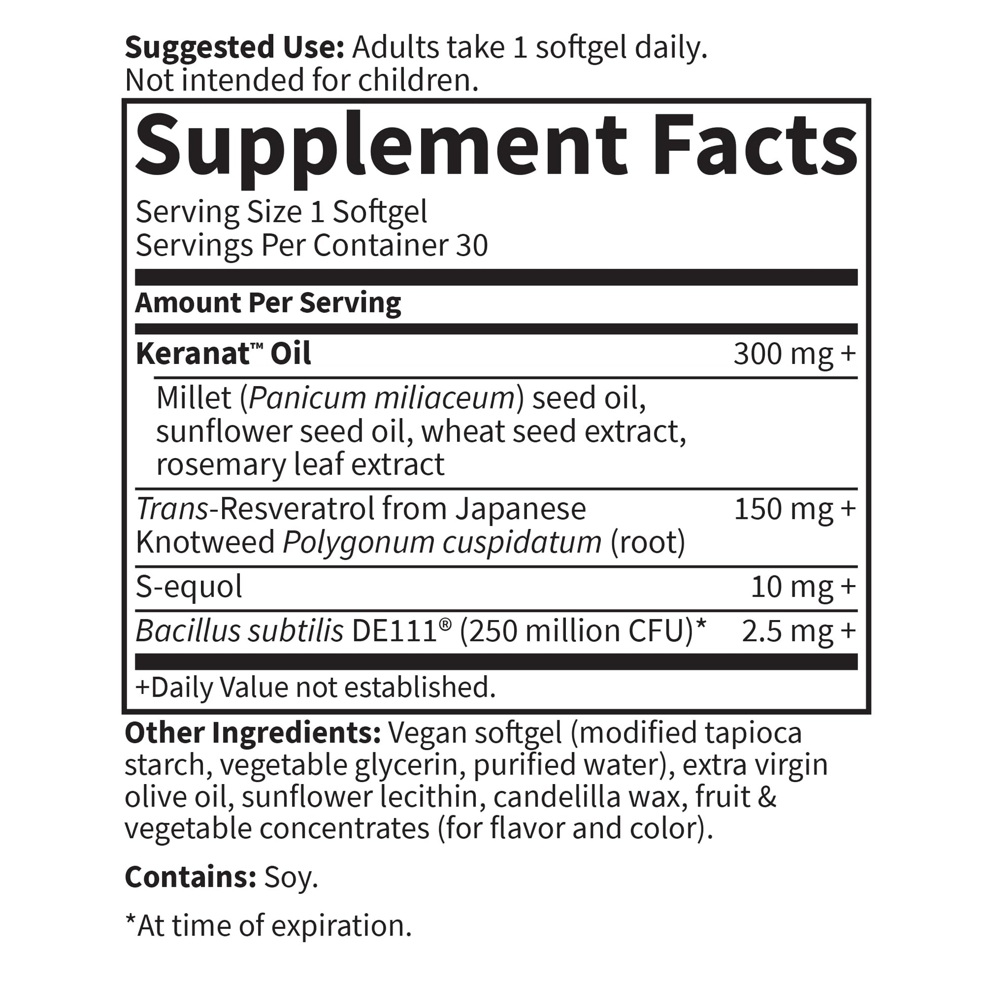 Garden of Life Herbals Menopause Supplement with S-equol & Trans-Resveratrol for Multi-Symptom Relief, Keranat for Thicker, Fuller Hair Growth – Non-GMO, Gluten-Free, Vegan, Berry Flavor, 30 Servings Garden of LifeAu supplements