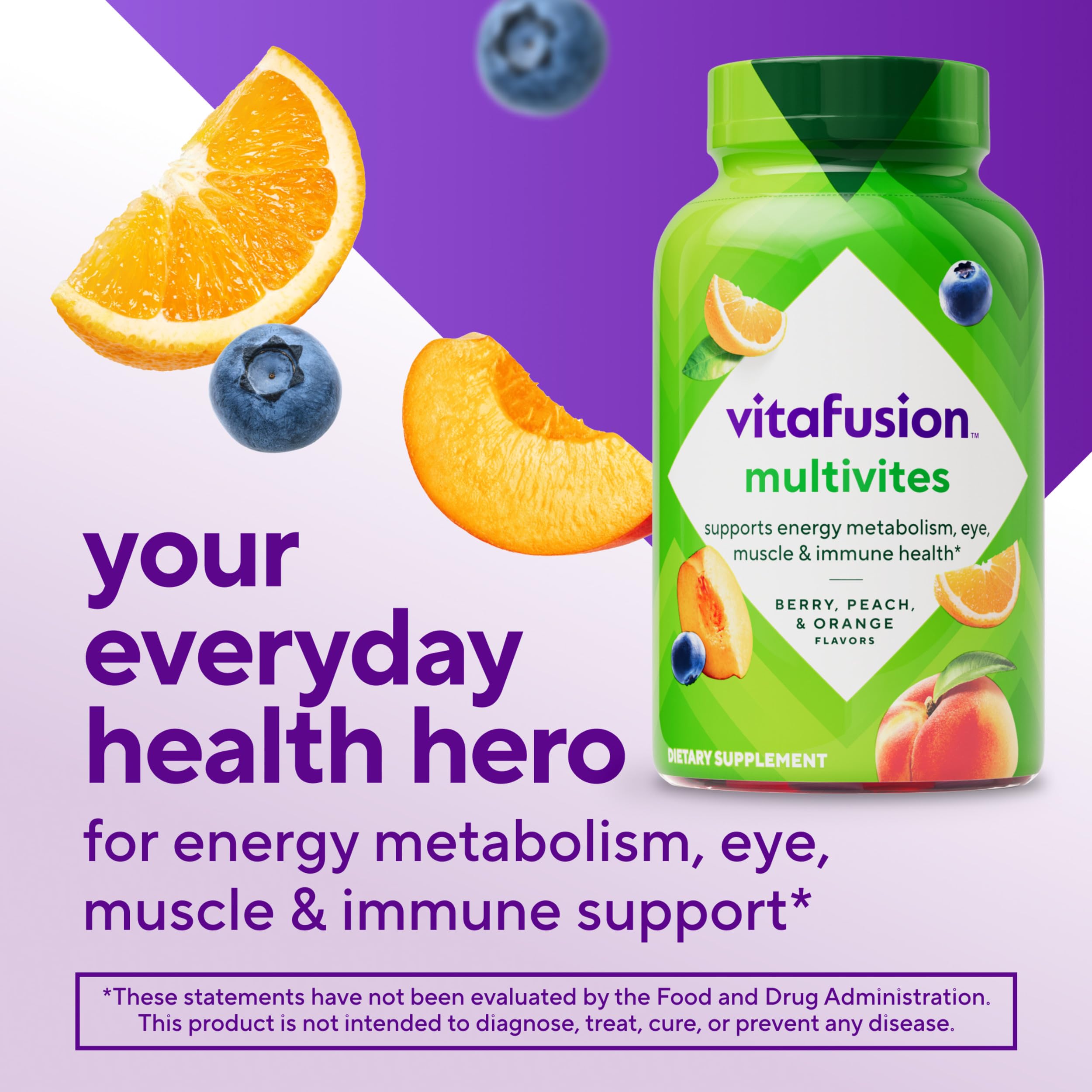 Vitafusion Adult Gummy Vitamins, 120 Count VitafusionAu supplements