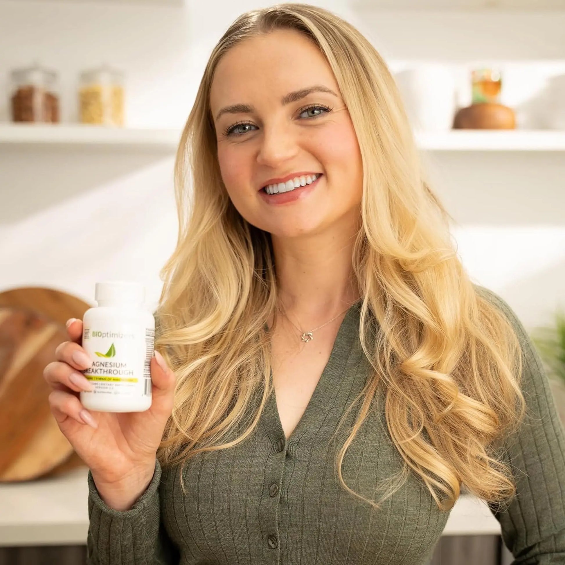BIOptimizers Magnesium Breakthrough Supplement with 500mg - 7 Forms of Magnesium: Glycinate, Malate, Citrate, and More - Natural Support for Sleep and Cognitive Function -60 Capsules- Calming Vitamins BIOptimizersnz supplements