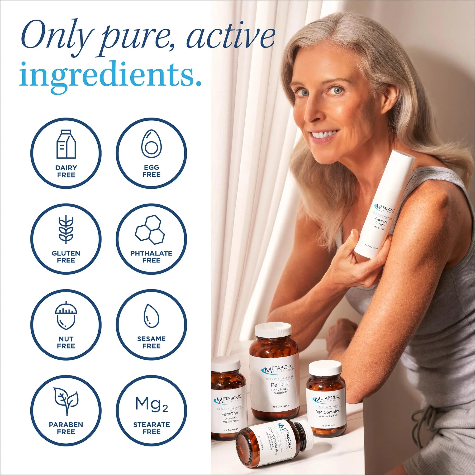 Metabolic Maintenance The Big One Plus Multivitamin without Iron - Iron Free Multivitamin for Women & Men with Vitamin A, C, Minerals Metabolic MaintenanceAu supplements