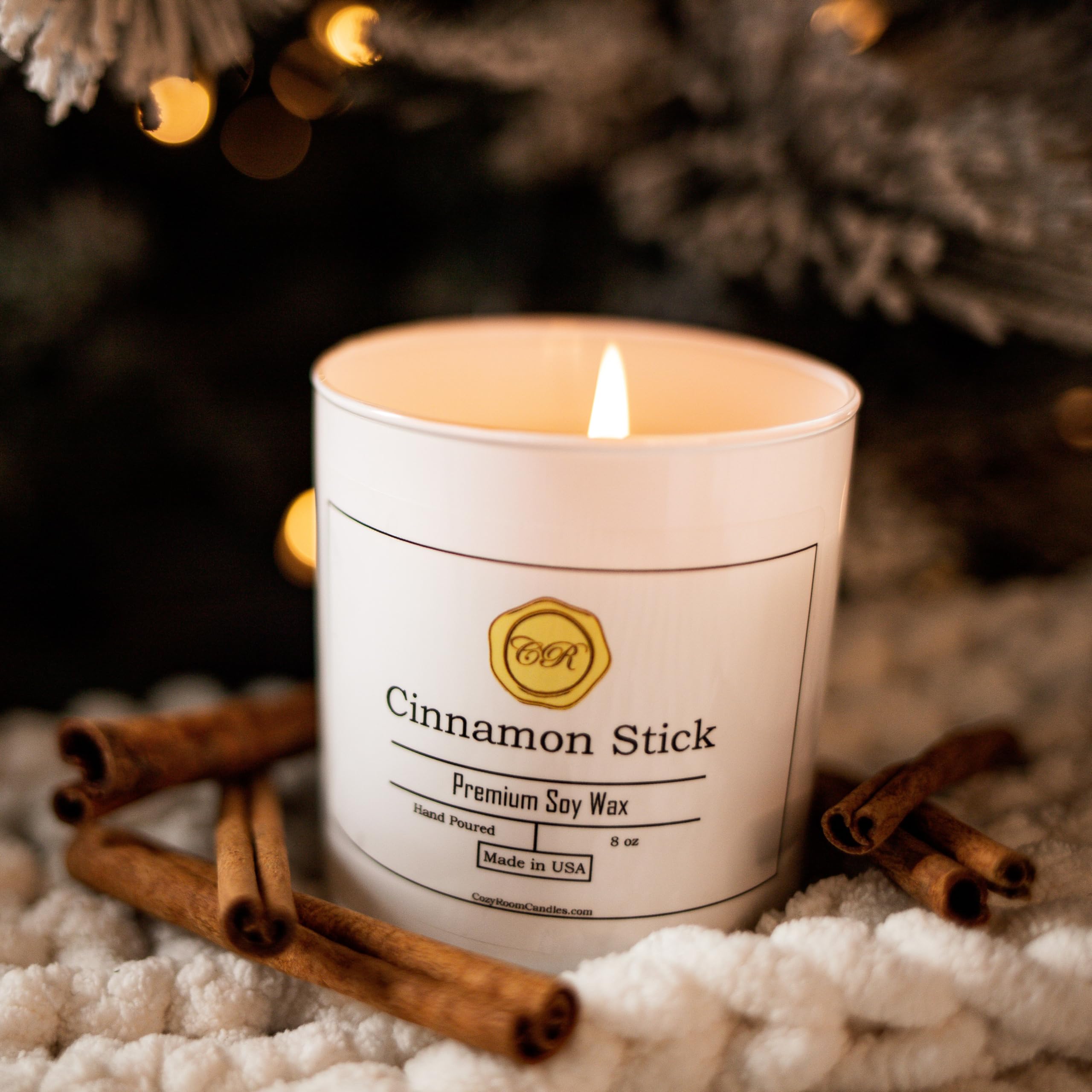 Cinnamon Stick Scented Candles/Scented Candles for Women/Soy Candles for Home/Candles Cozy Room CandlesAu supplements