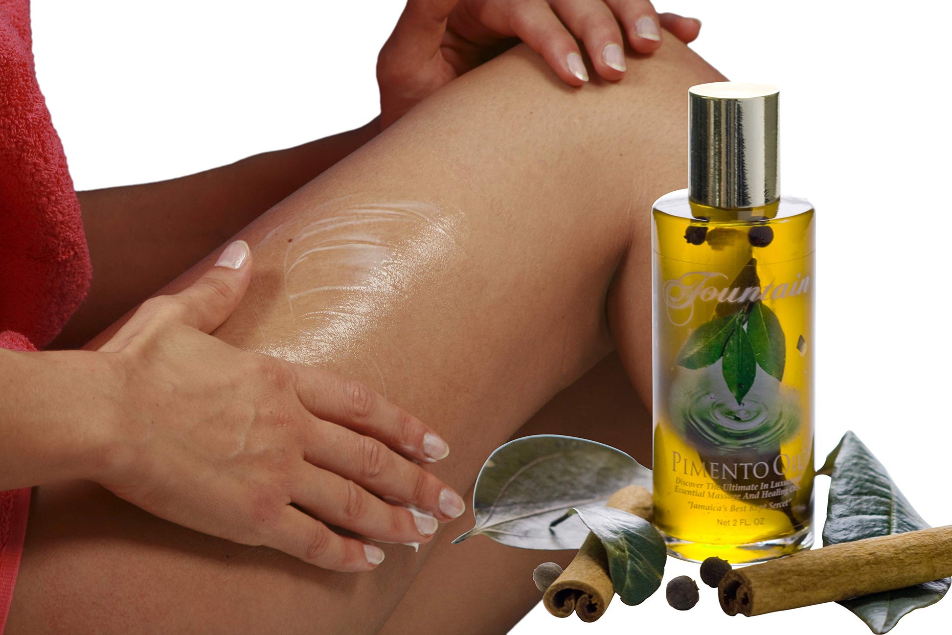 Fountain Pimento Oil for Massage Therapy, Muscle and Joint Deep Tissue Massage, Sore Muscle Balm Massage & Topical Herbal Rub (Pack of 2) FountainAu supplements