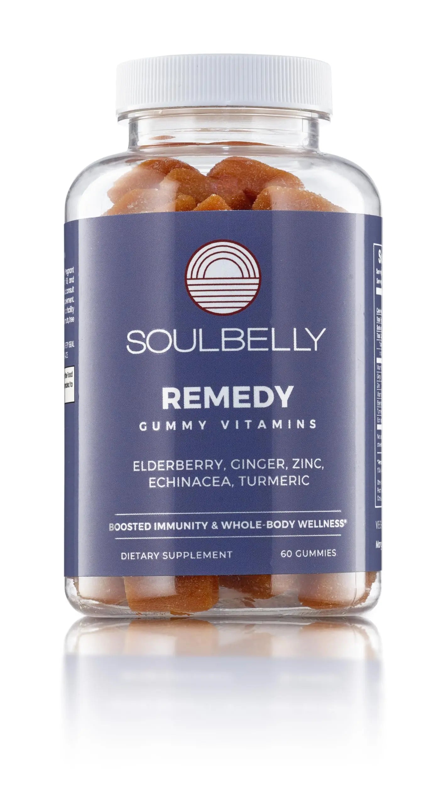SOULBELLY Super Immunity | Remedy Vitamin Gummies for Immune Support | Vegan | Gluten-Free | Non-GMO | 60 Count SOULBELLYAu supplements