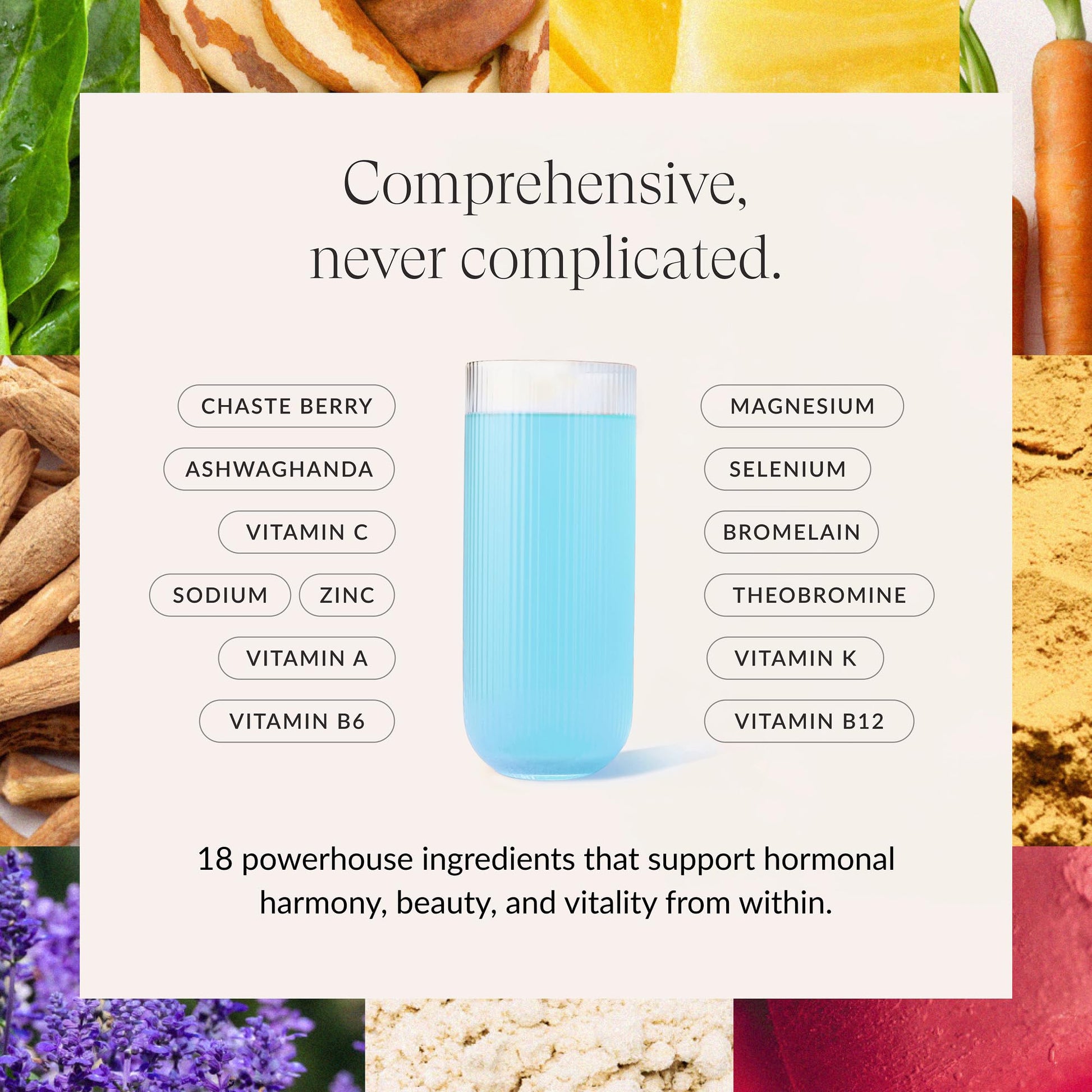 Beam Glow & Kids Wellness Bundle, Hormone Support for Women with Inositol & Ashwagandha, Superfood Powder with Fruits & Veggies for Kids' Growth & Immune Health BeamAu supplements