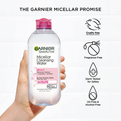 Garnier Back to School Bundle|Micellar Water (400mL) + Fructis Sleek & Shine GarnierUS supplements