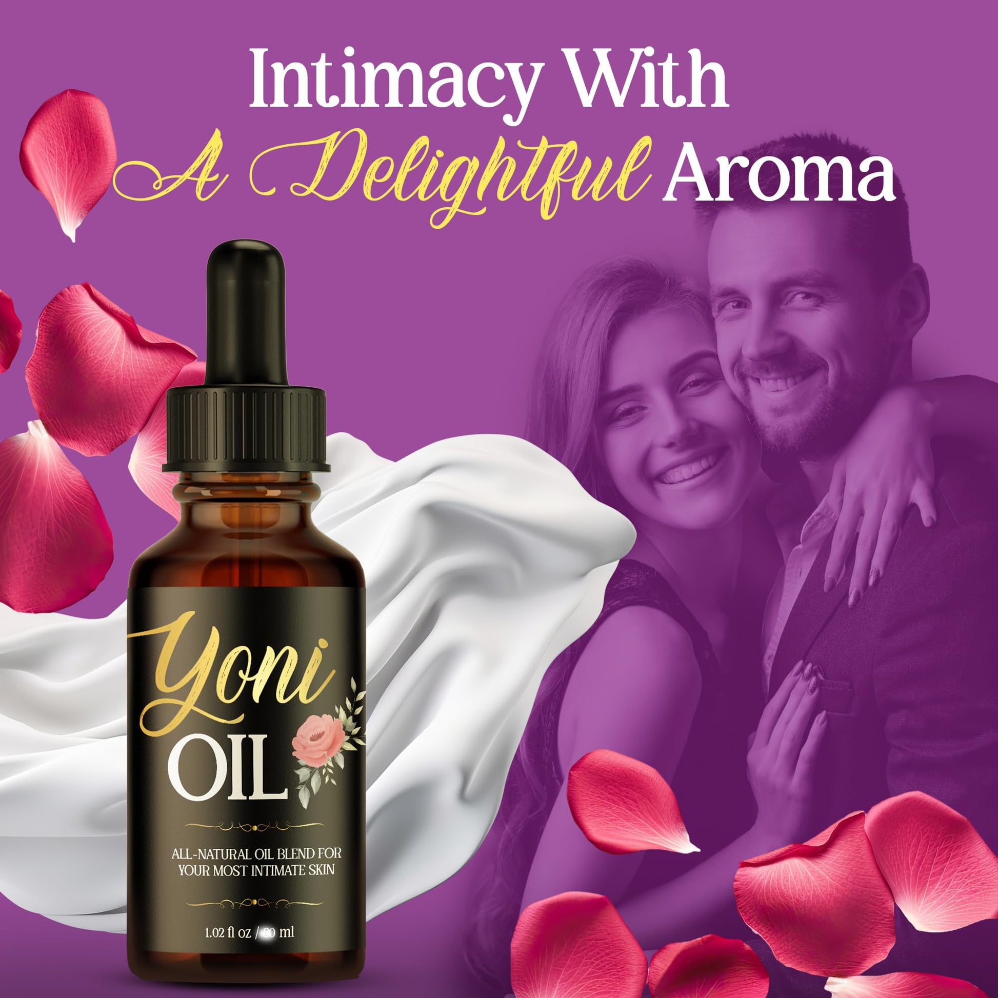 vibraxlabs Yoni Oil 1 Oz. Rose Scented Daily Feminine Wash Vulva Oil for pH Balance and Female Dryness vibraxlabsAu supplements