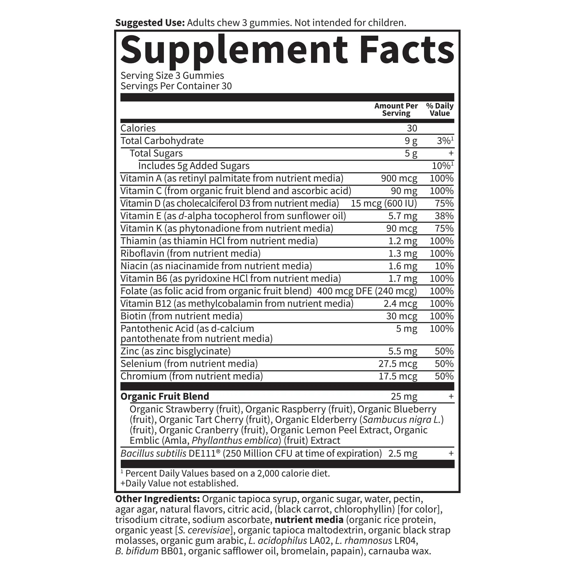Men’s Multivitamin Gummy: Vitamins C, D, E, B & Zinc for Energy, Stamina & Stress, Probiotics for Digestive & Immune Health, Vitamin Code Garden of LifeAu supplements