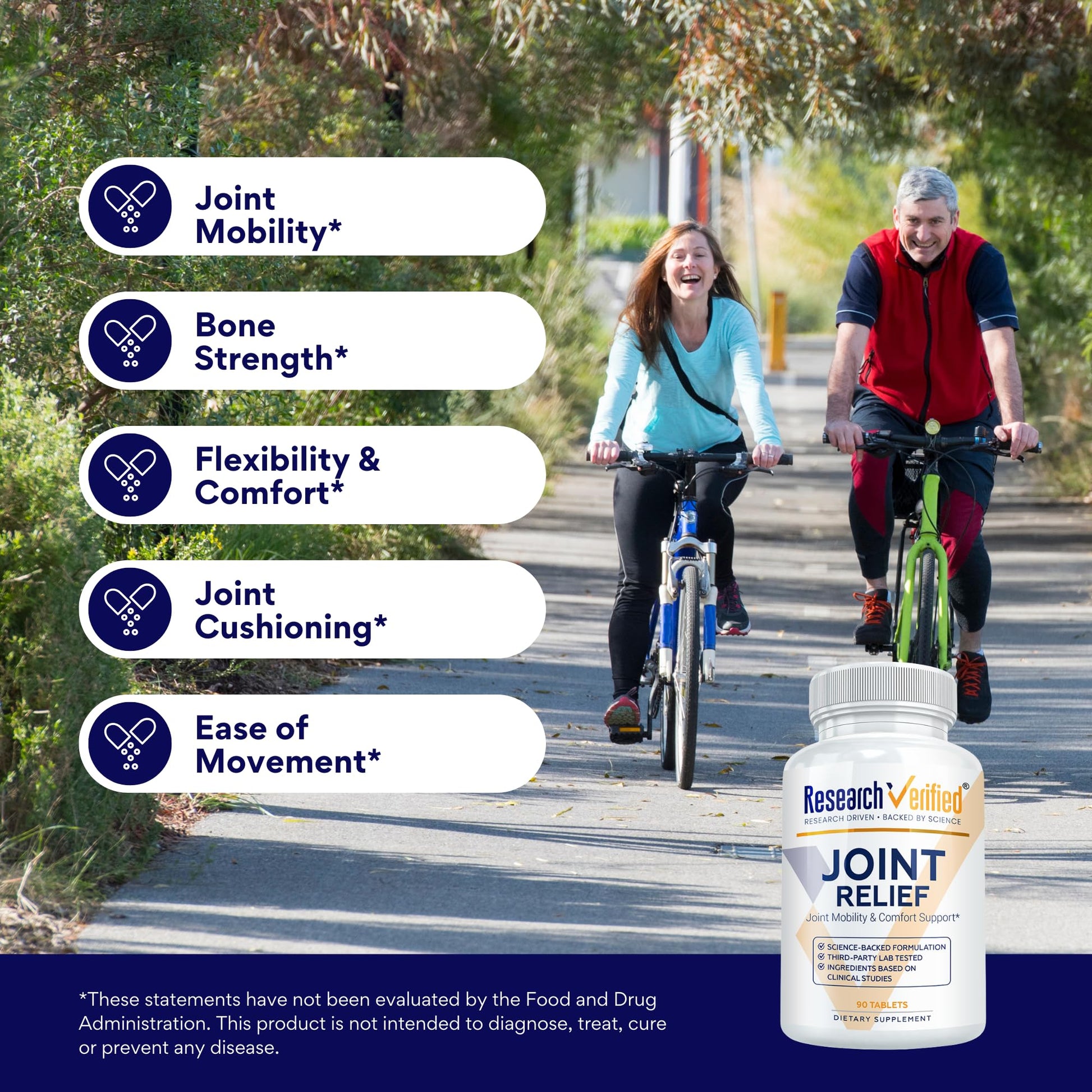 Research Verified Joint Support - Glucosamine, MSM, Turmeric, Boswellia, BioPerine - Vegan - 90 Capsules - 1 Month Supply Research VerifiedAu supplements