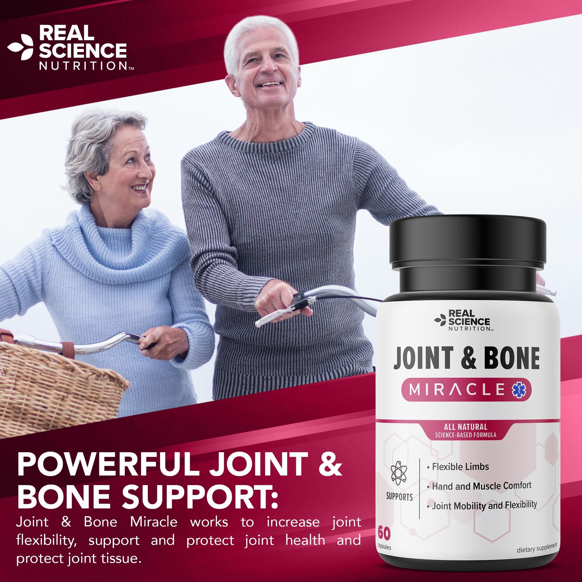 Real Science Nutrition Offers Joint & Bone Miracle for Enhanced Joint Mobility and Alleviating Muscle Discomfort Real Science NutritionAu supplements