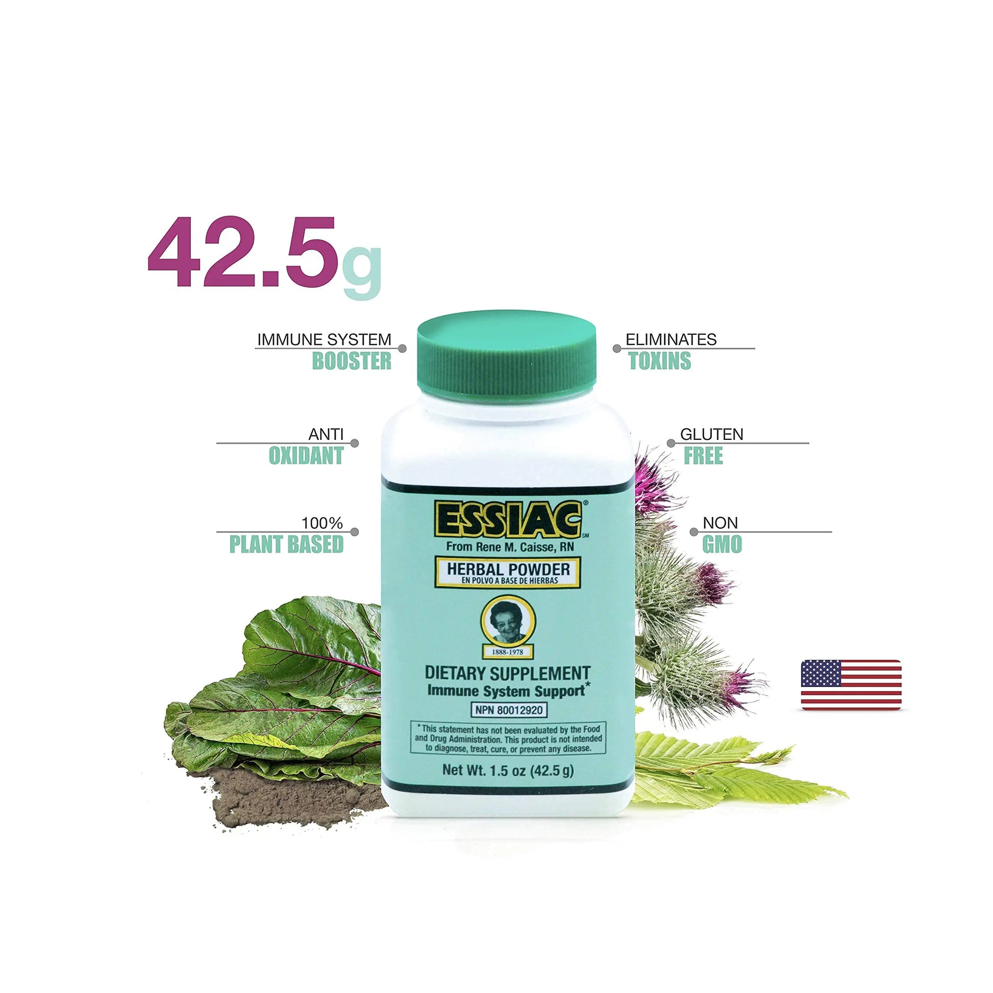 Essiac All-Natural Tea Powder & Organic Wild-Crafted Daily Drops | Detoxify Liver, Blood & Lymph Node EssiacAu supplements