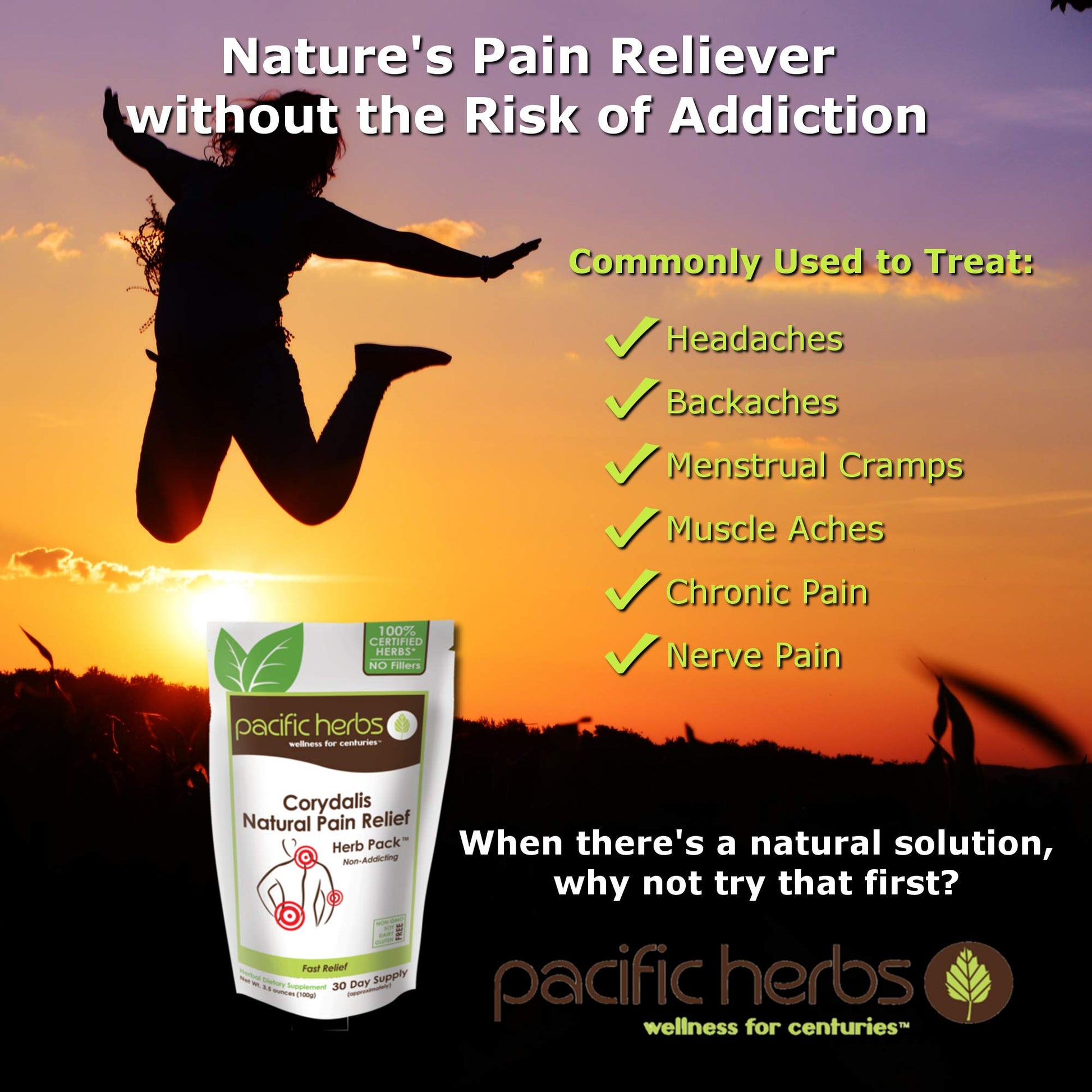 Pacific Herbs Corydalis Natural Pain Relief Herbs Pacific HerbsAu supplements