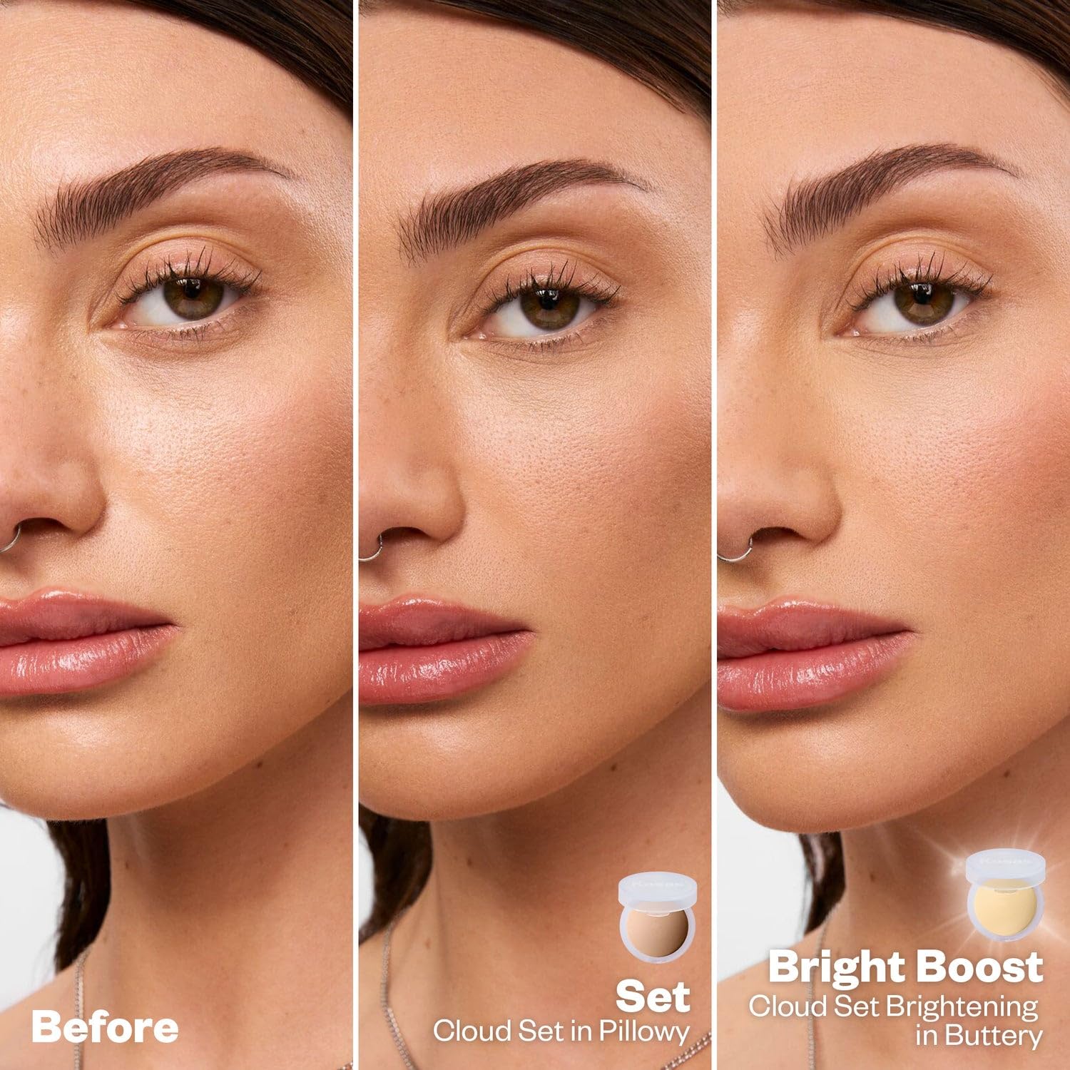 Kosas Cloud Set Pressed Setting Powder – Translucent Shine Control Face Powder, Soft Matte Finish, Comfy (Sheer Medium) KosasAu supplements