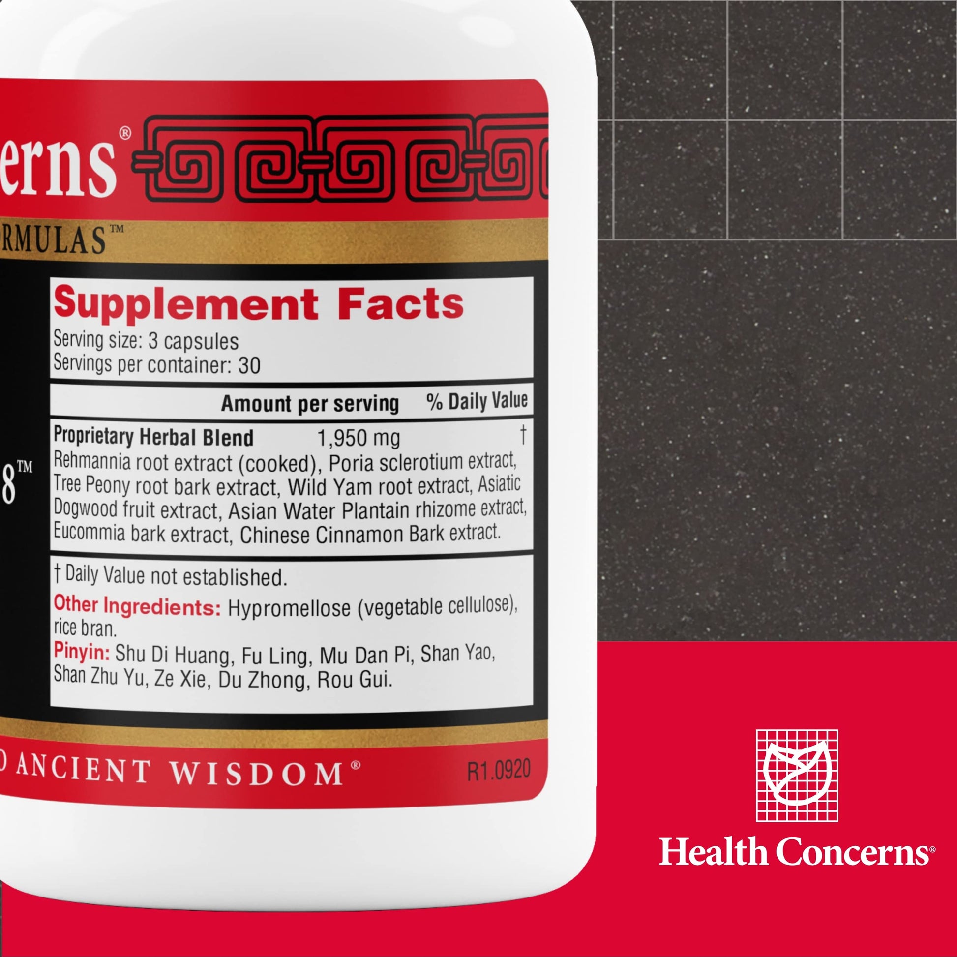 Health Concerns Rehmannia 8 - Back Discomfort & Urinary Tract Health for Women & Men Health ConcernsAu supplements