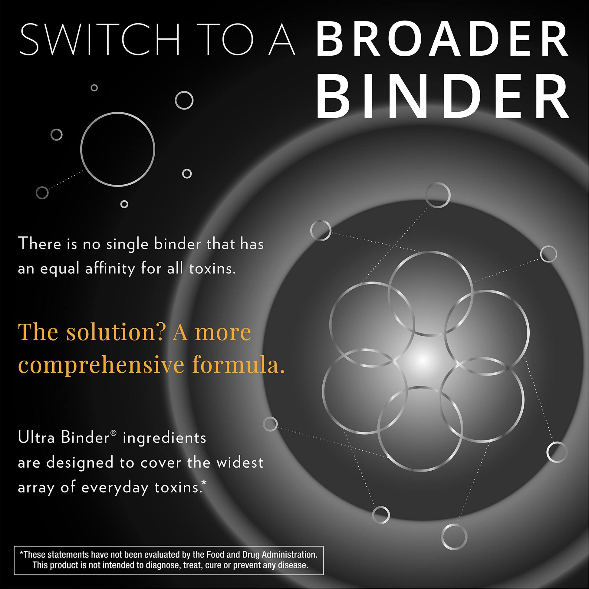 Quicksilver Scientific Ultra Binder - Multi Toxin Binder with Bentonite Clay Powder Quicksilver ScientificAu supplements