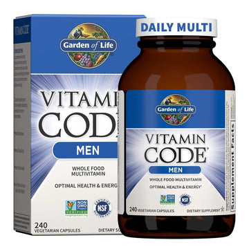 Garden of Life Vitamin Code, Whole Food Multivitamin for Men, 240 Vegetarian Capsules Garden of LifeAu supplements
