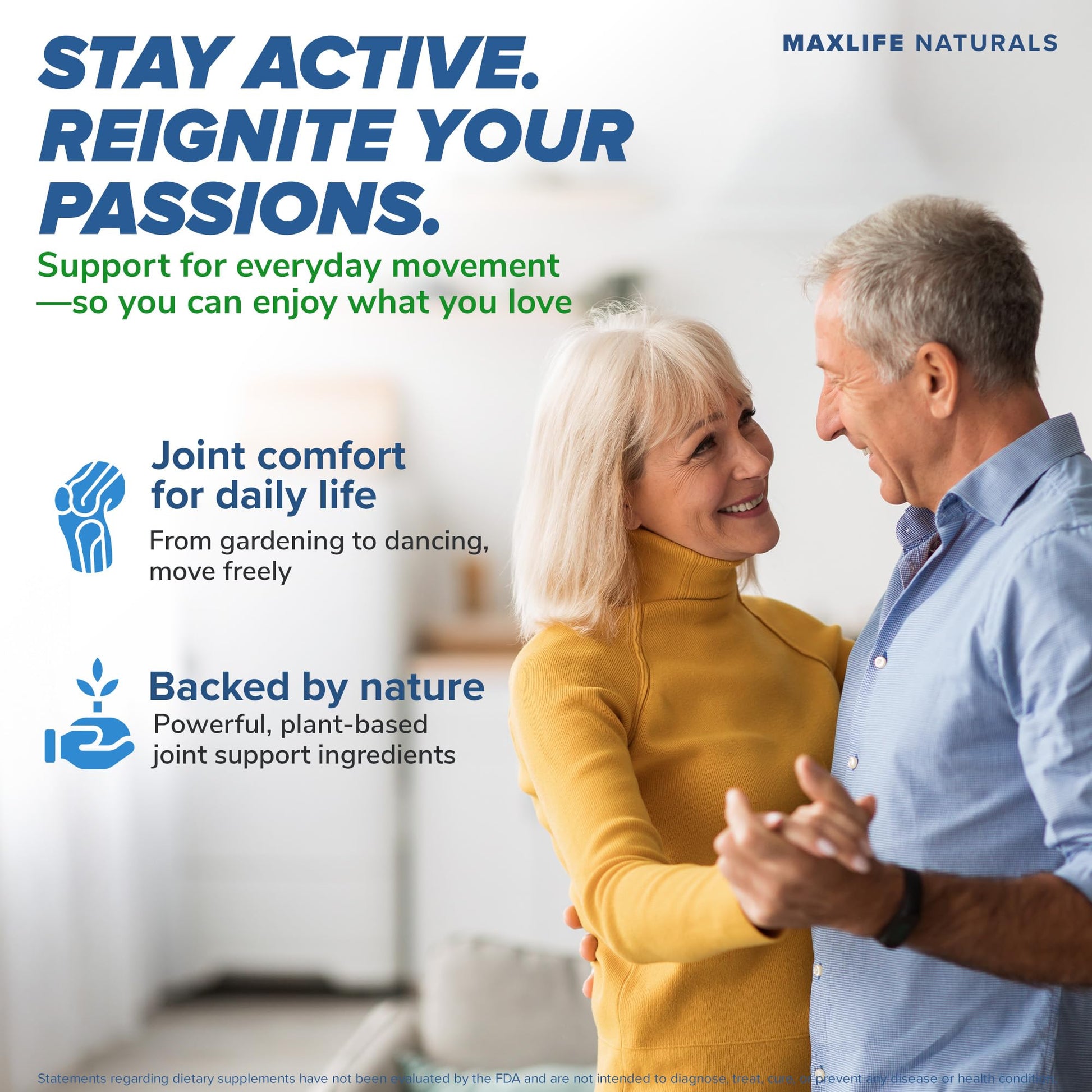 MAXLIFE NATURALS ArthroFlex Advanced Joint Health Supplement – 30 Capsules - Vital Joint Supplements for Women and Men, Type II Collagen Cartilage Supplement, Made in USA Health Care Supplements MAXLIFE NATURALSAu supplements