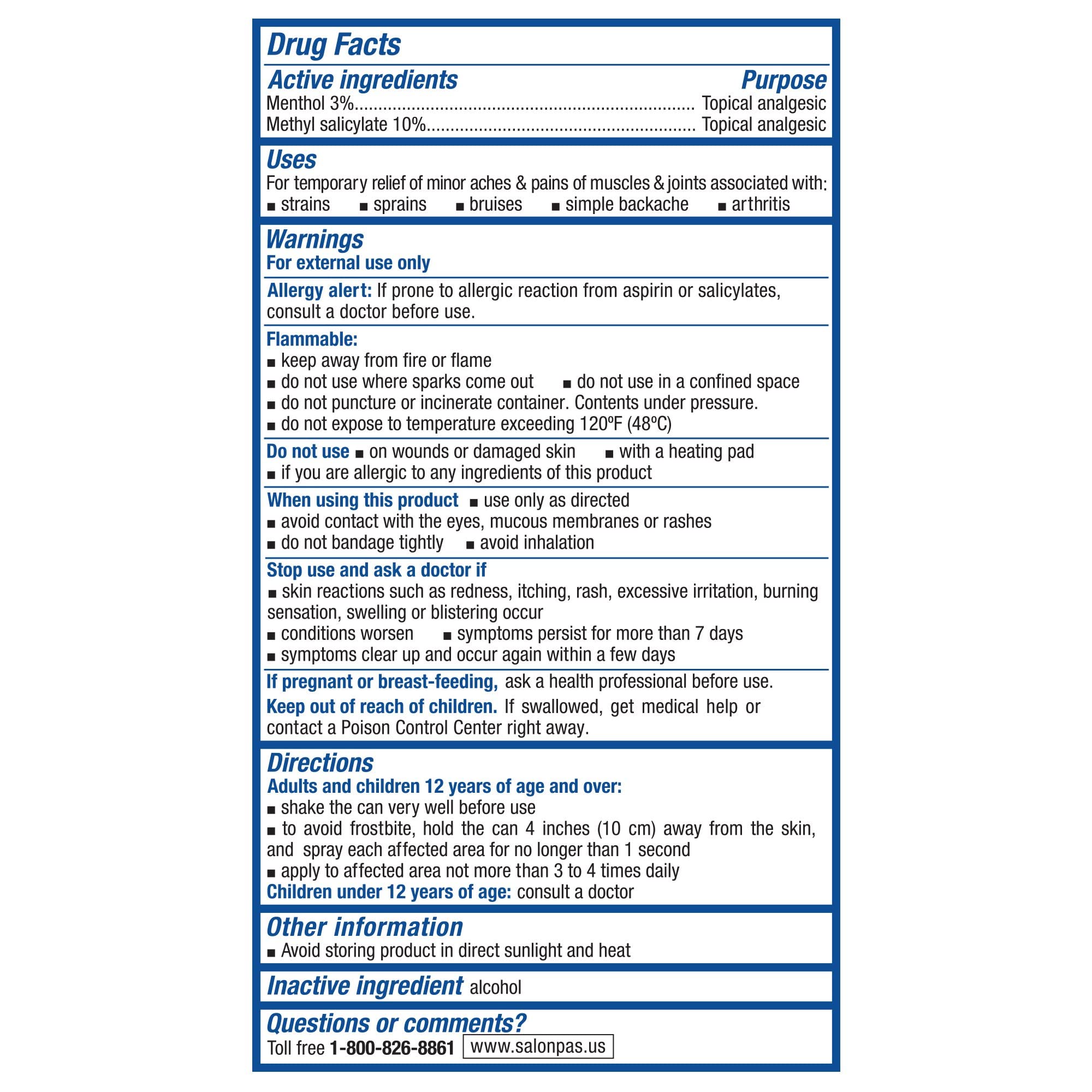 Salonpas Pain Relief Jet Spray 4z - Pack of 2 SalonpasAu supplements