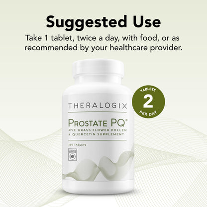 Theralogix Prostate PQ - Rye Grass Pollen Extract & Quercetin Supplement - 90-Day TheralogixUS supplements