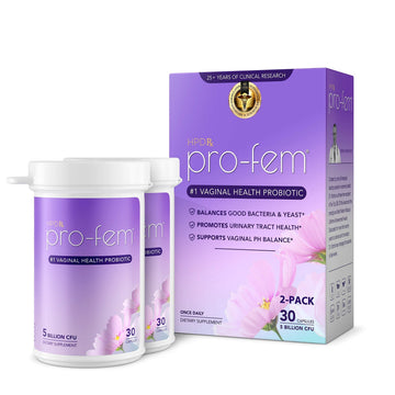 HPD Rx Pro-Fem #1 Vaginal Health Probiotic | Vaginal Probiotics | Clinically Proven to Promote Yeast & PH HPD RxAu supplements