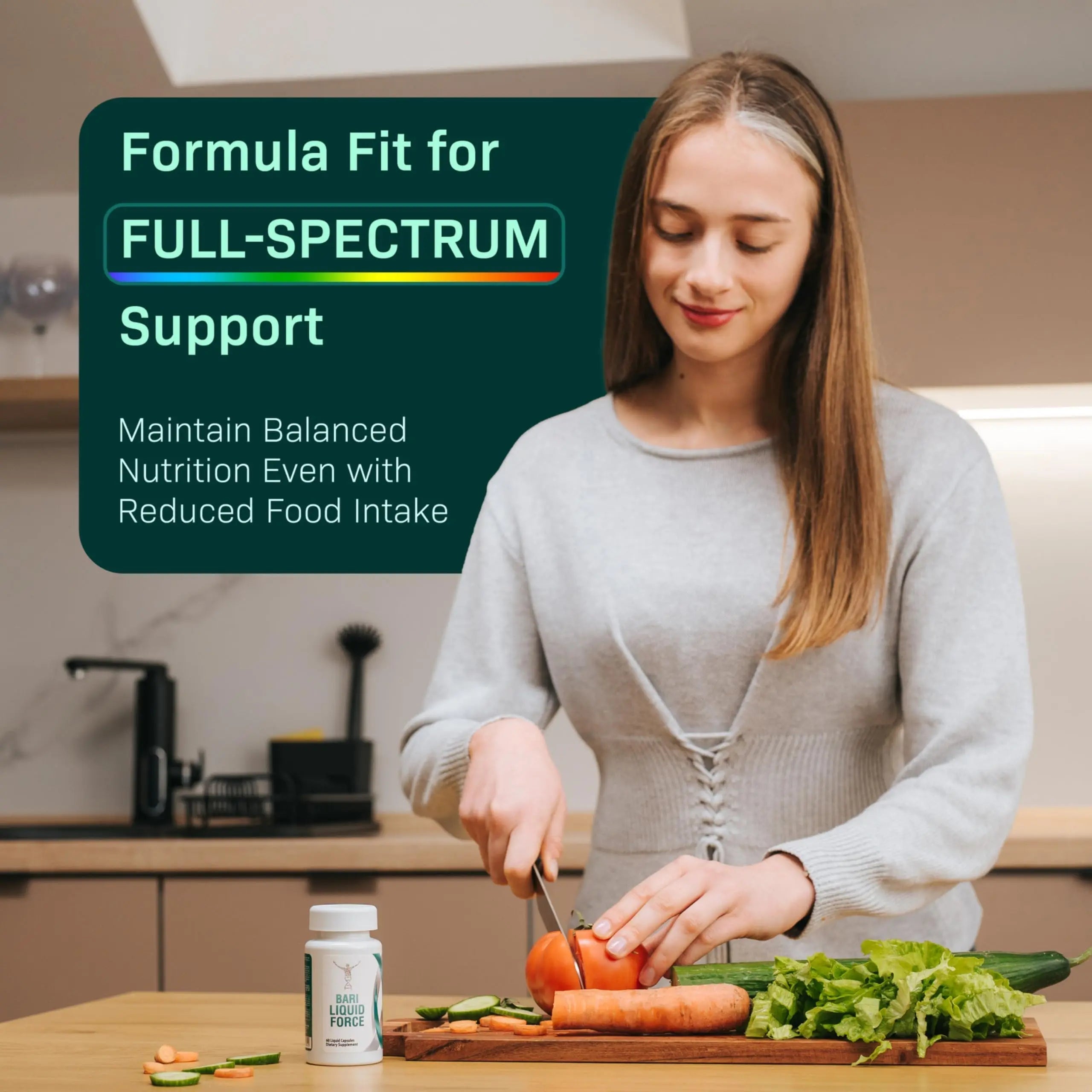 Bariatric Multivitamin with Iron – 2 Softgels Daily, Liquid-Filled Rapid-Absorption Softgels for Gastric Sleeve & Bypass Patients – Bari Liquid Force Universal Body LabsAu supplements